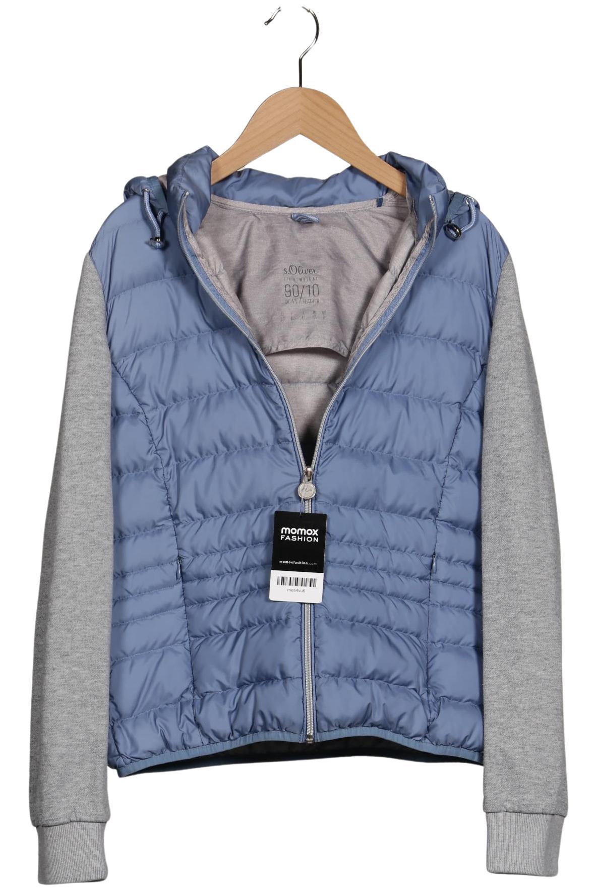 

s.Oliver Damen Jacke, hellblau, Gr. 38