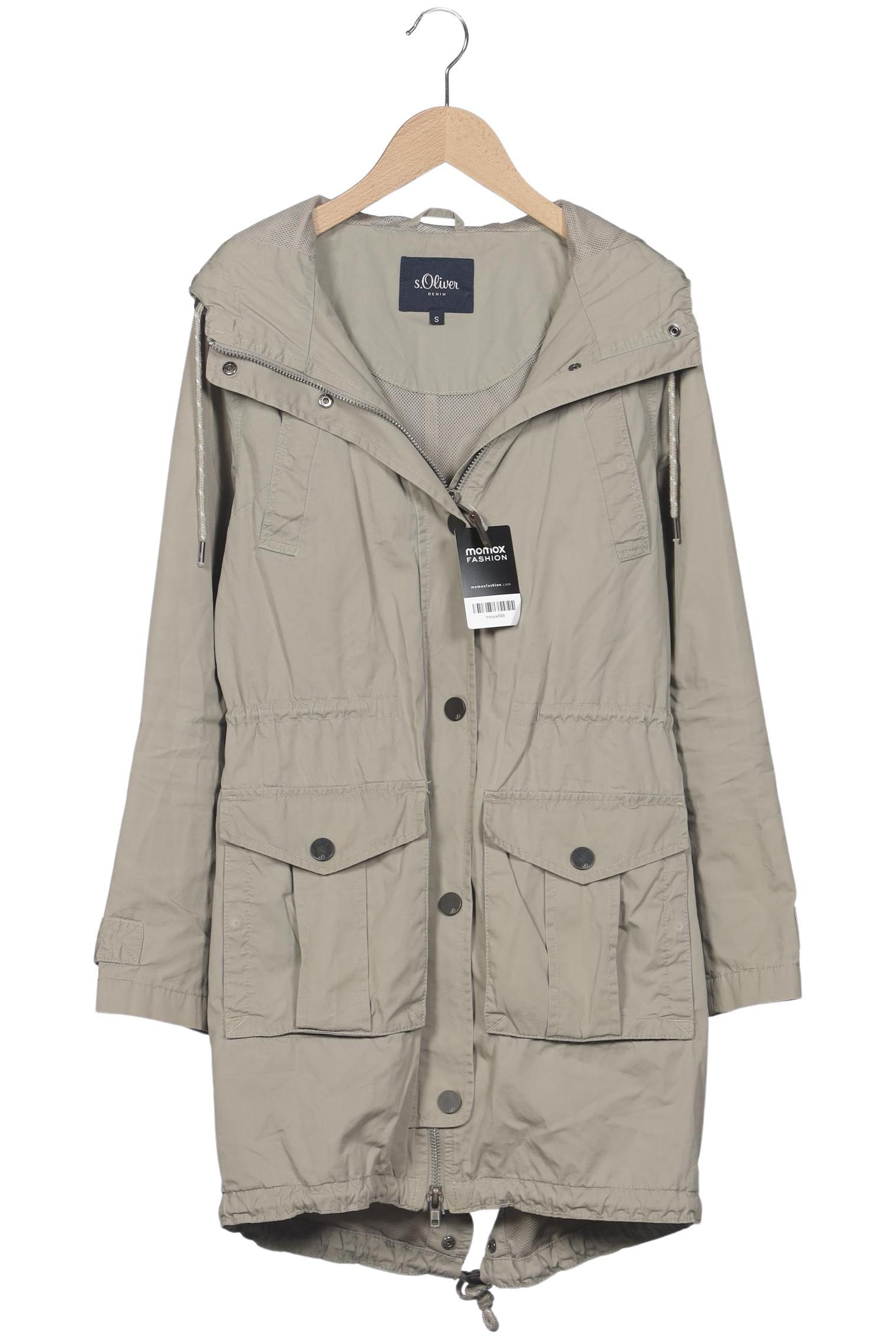 

s.Oliver Damen Mantel, beige, Gr. 36