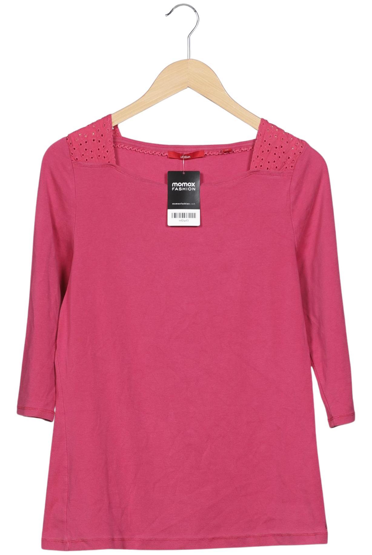 

s.Oliver Damen Langarmshirt, pink, Gr. 42