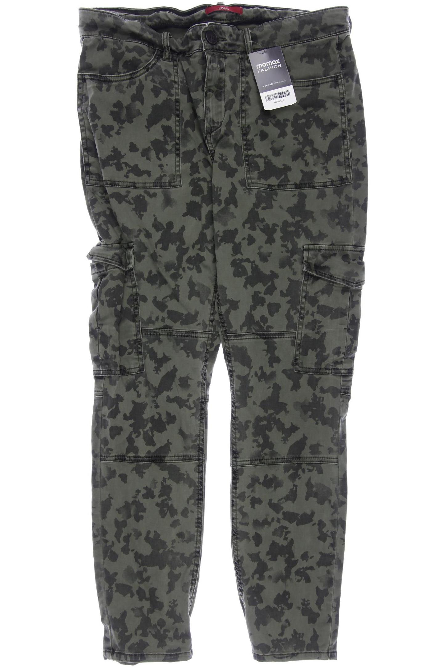 

s.Oliver Damen Jeans, grün
