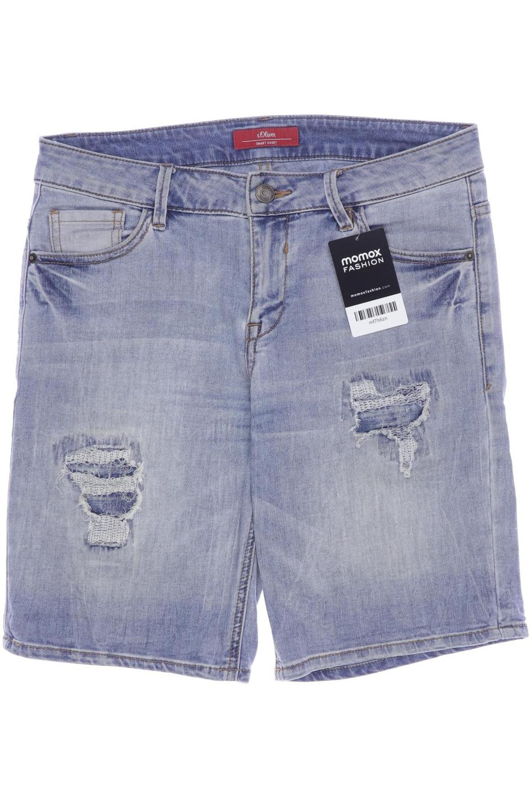 

s.Oliver Damen Shorts, blau