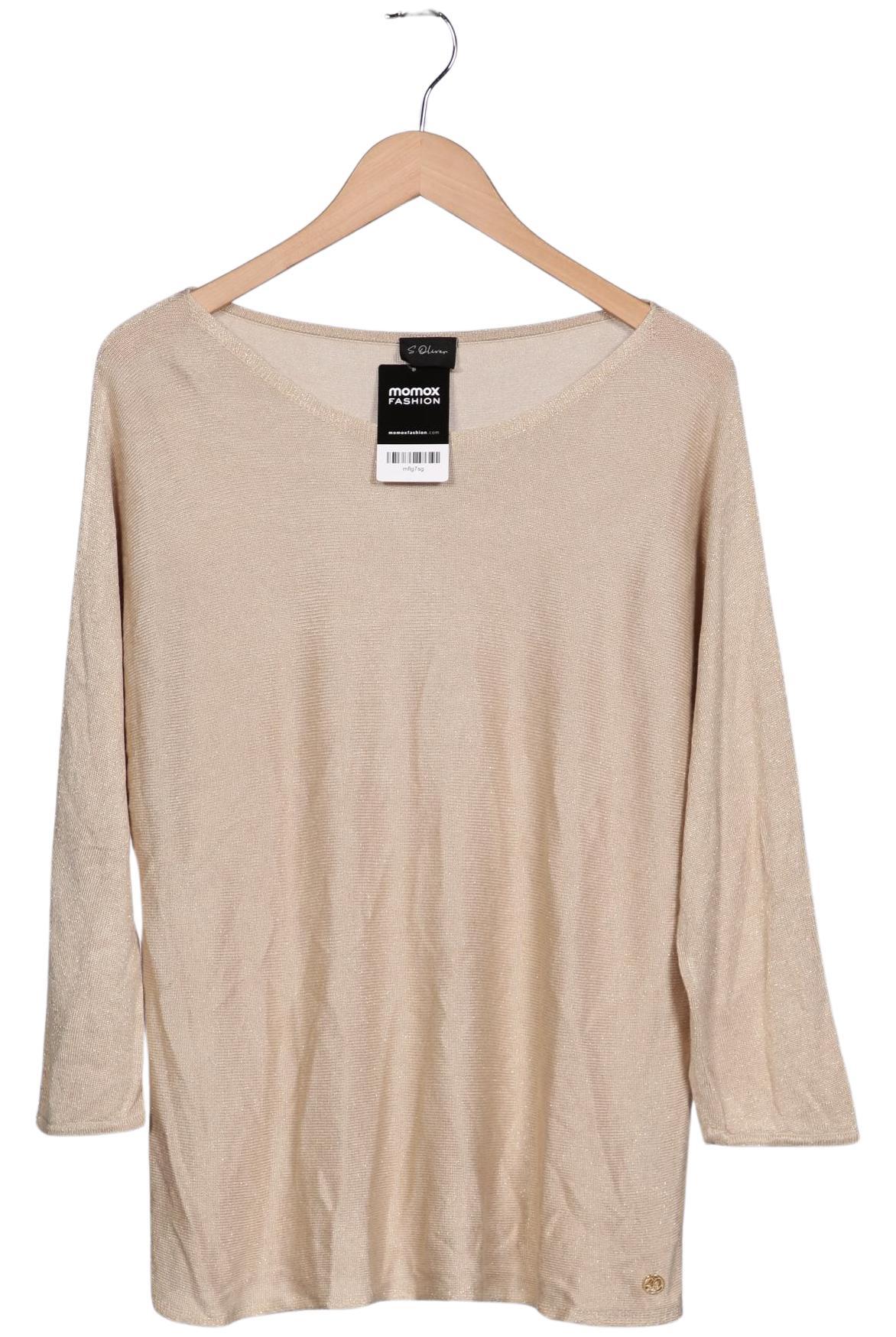 

s.Oliver Damen Pullover, beige, Gr. 44