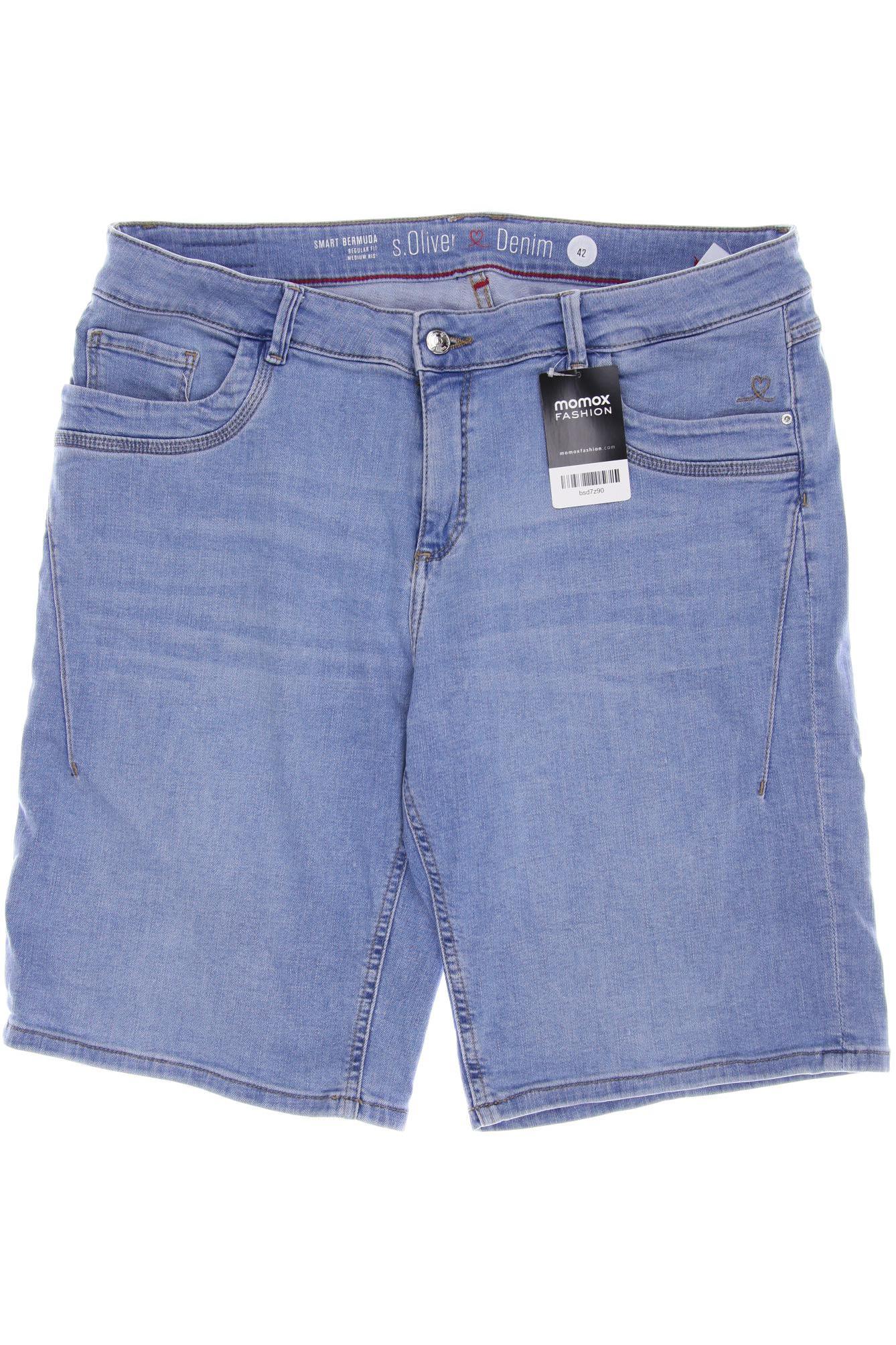 

s.Oliver Damen Shorts, blau, Gr. 42