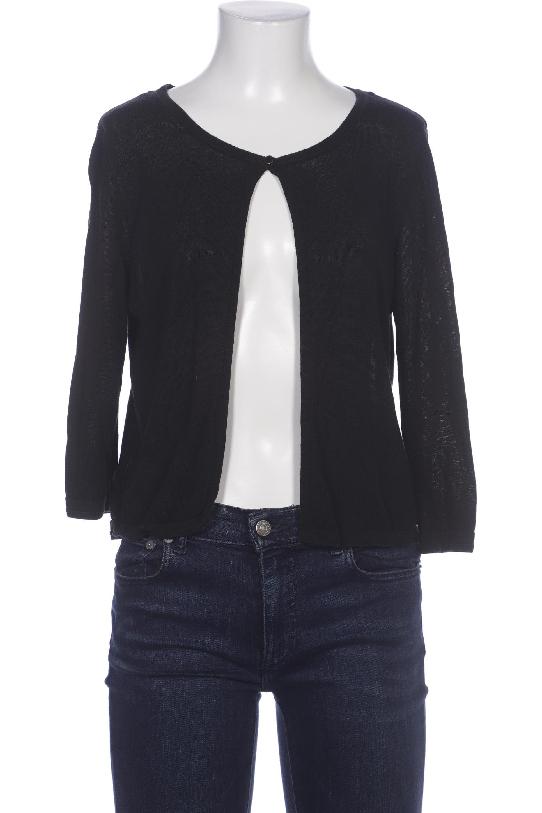 

s.Oliver Damen Strickjacke, schwarz, Gr. 38