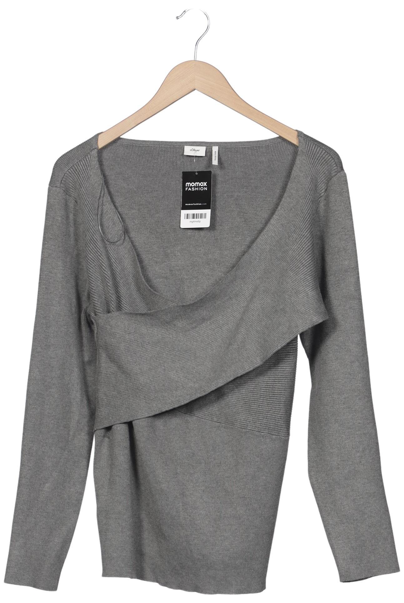 

s.Oliver Damen Pullover, grau, Gr. 44