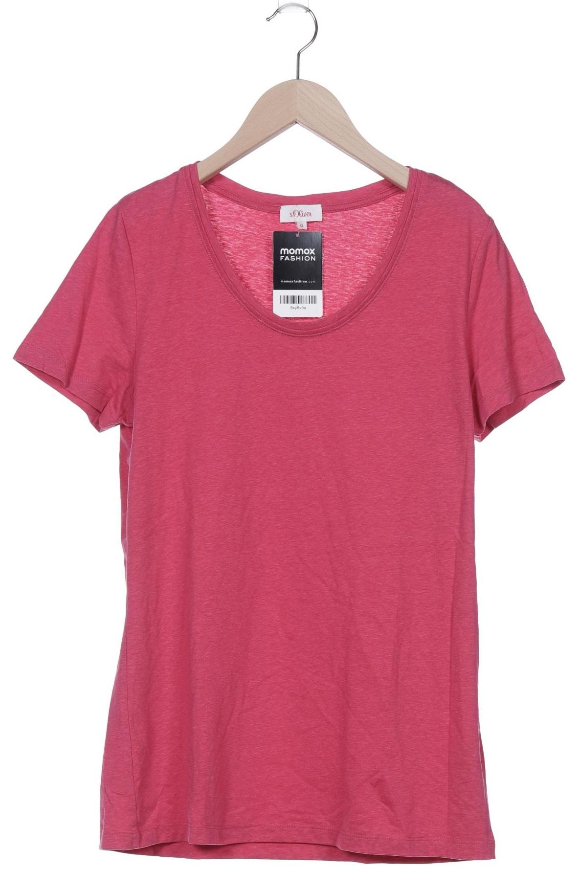 

s.Oliver Damen T-Shirt, pink, Gr. 42