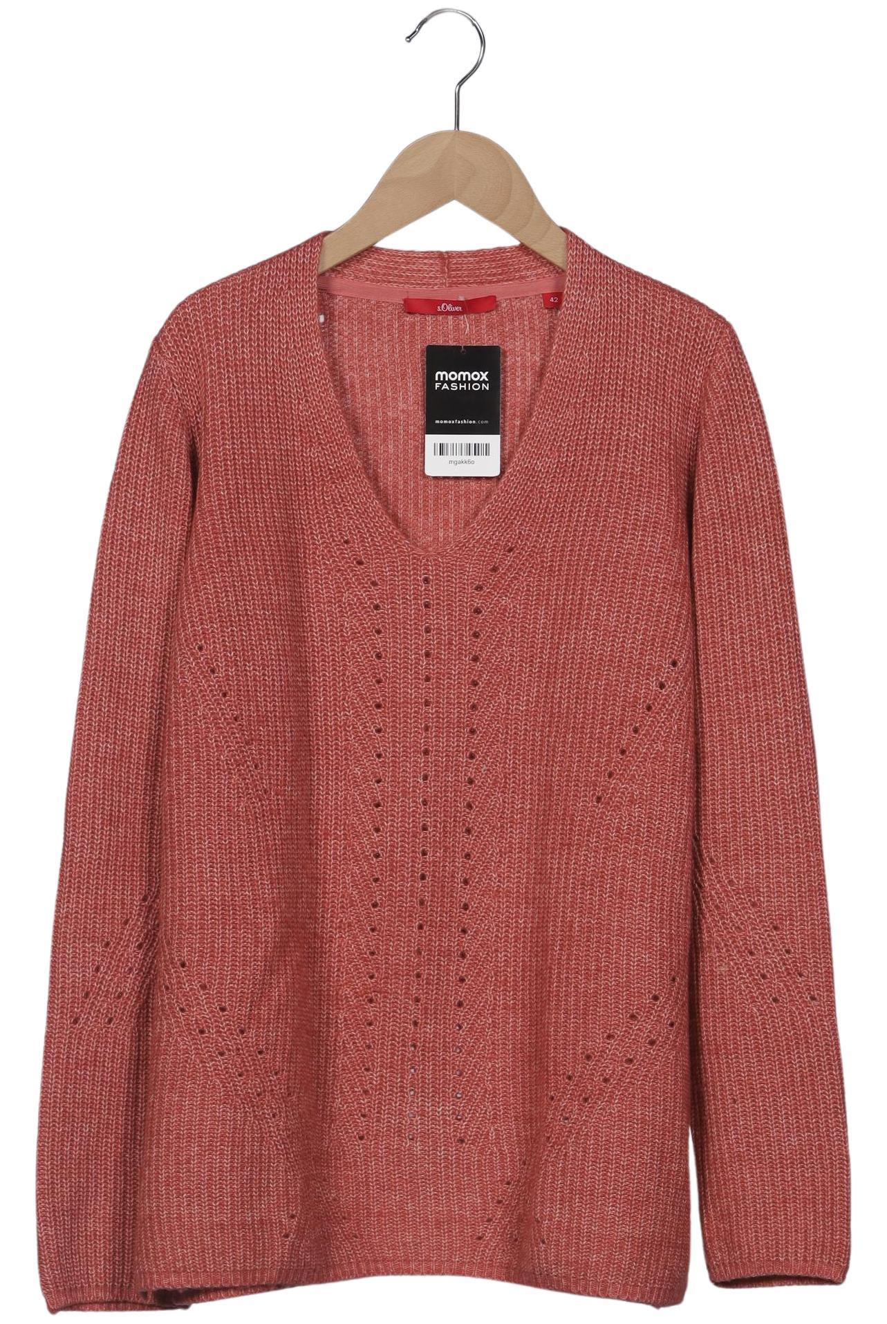 

s.Oliver Damen Pullover, rot, Gr. 42