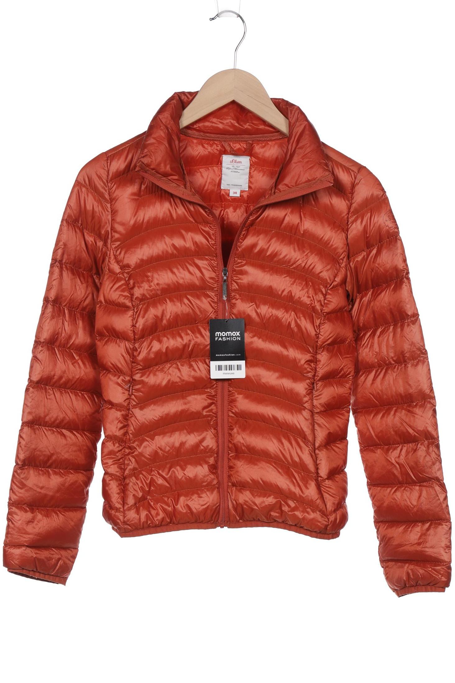 

s.Oliver Damen Jacke, orange, Gr. 34