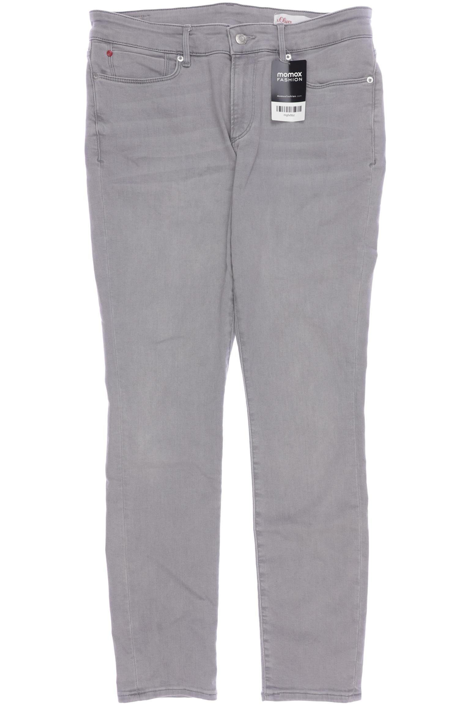 

s.Oliver Damen Jeans, grau, Gr. 40