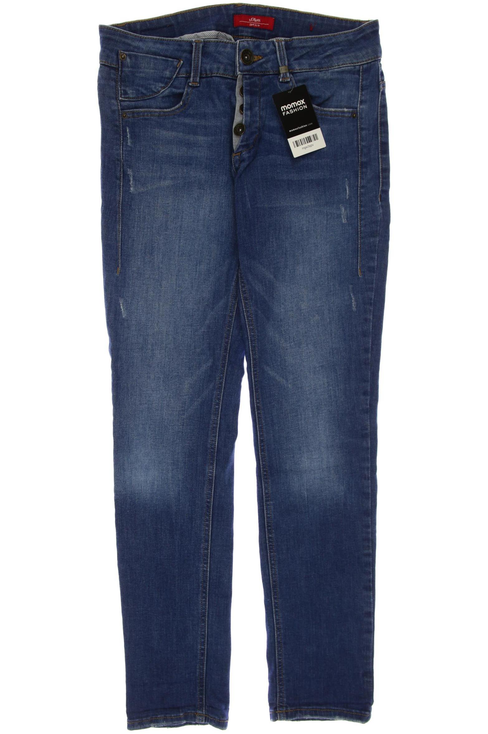 

s.Oliver Damen Jeans, blau