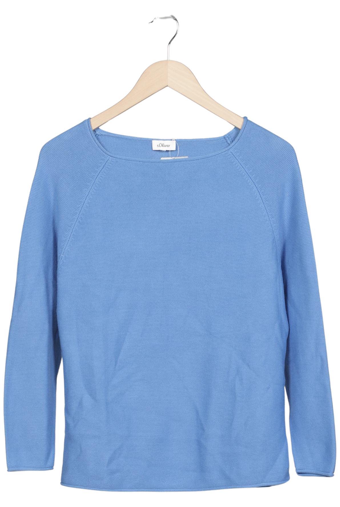 

s.Oliver Damen Pullover, hellblau, Gr. 42