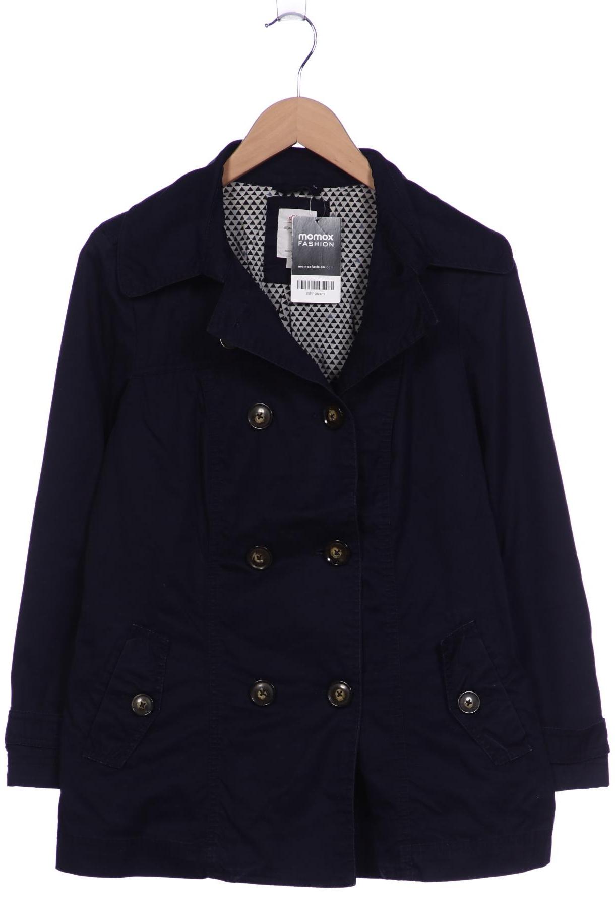 

s.Oliver Damen Mantel, marineblau, Gr. 36