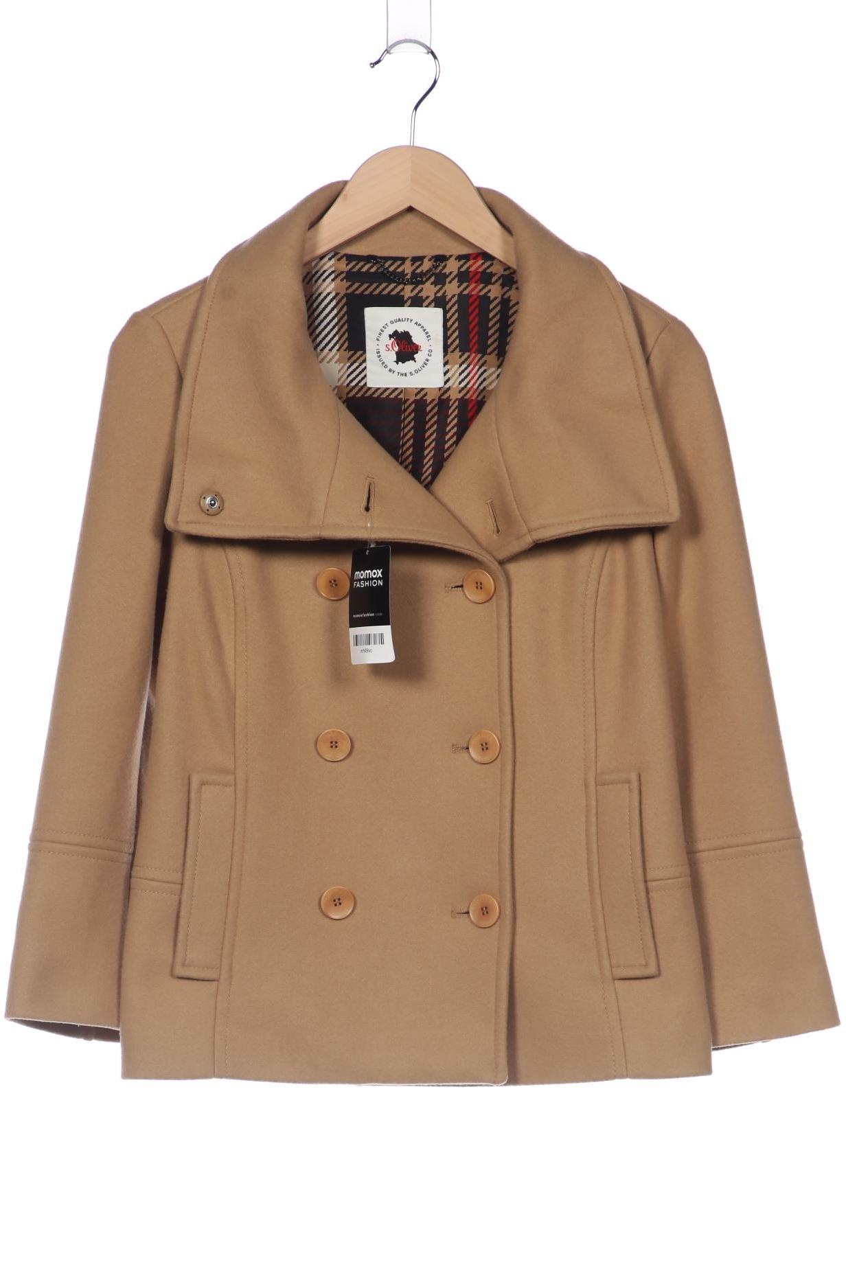

s.Oliver Damen Jacke, beige, Gr. 34