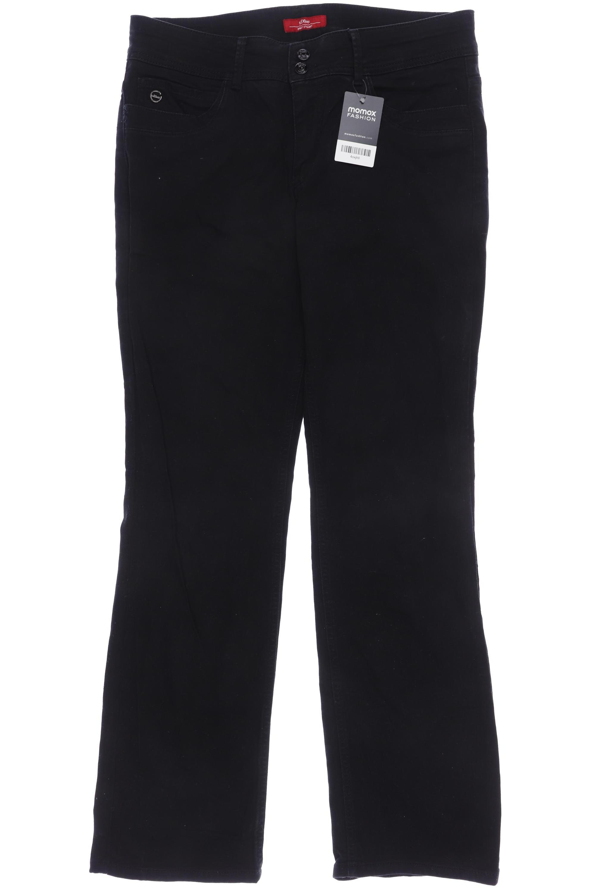

s.Oliver Damen Jeans, schwarz, Gr. 34