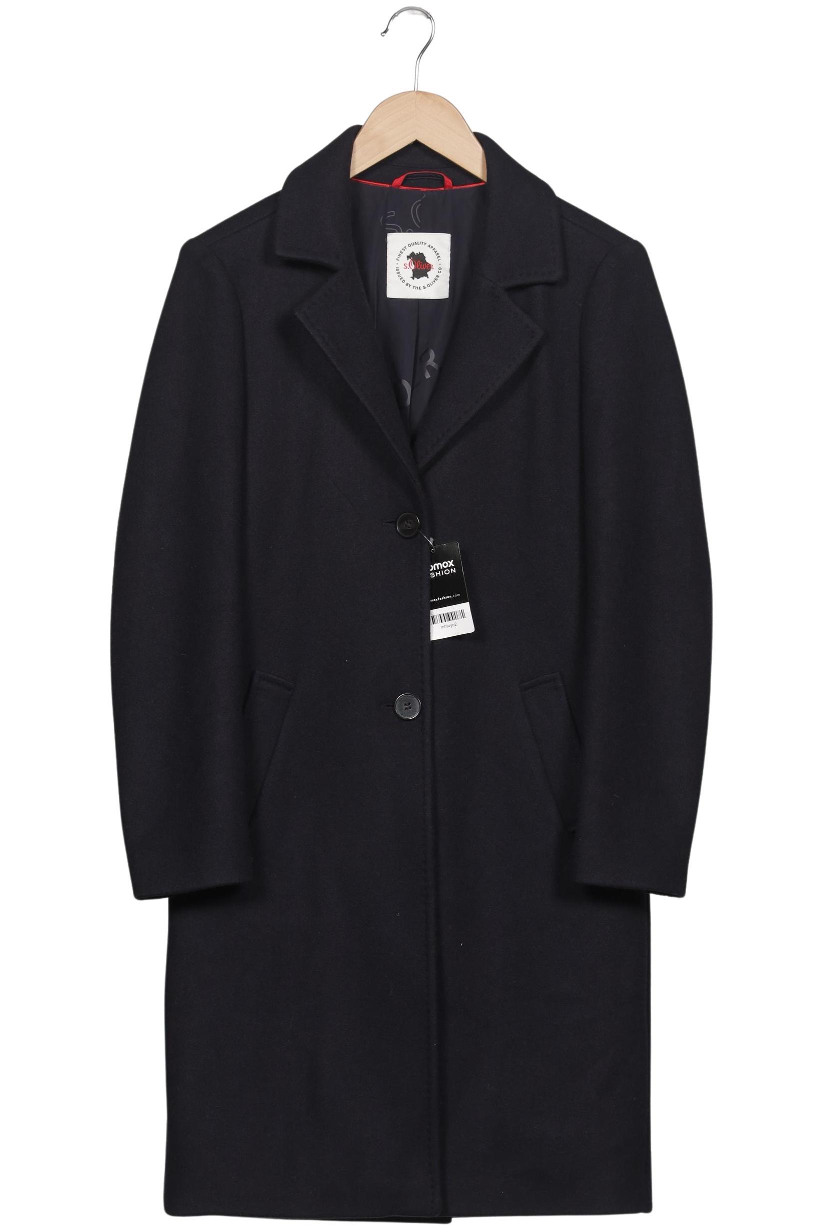 

s.Oliver Damen Mantel, marineblau, Gr. 34