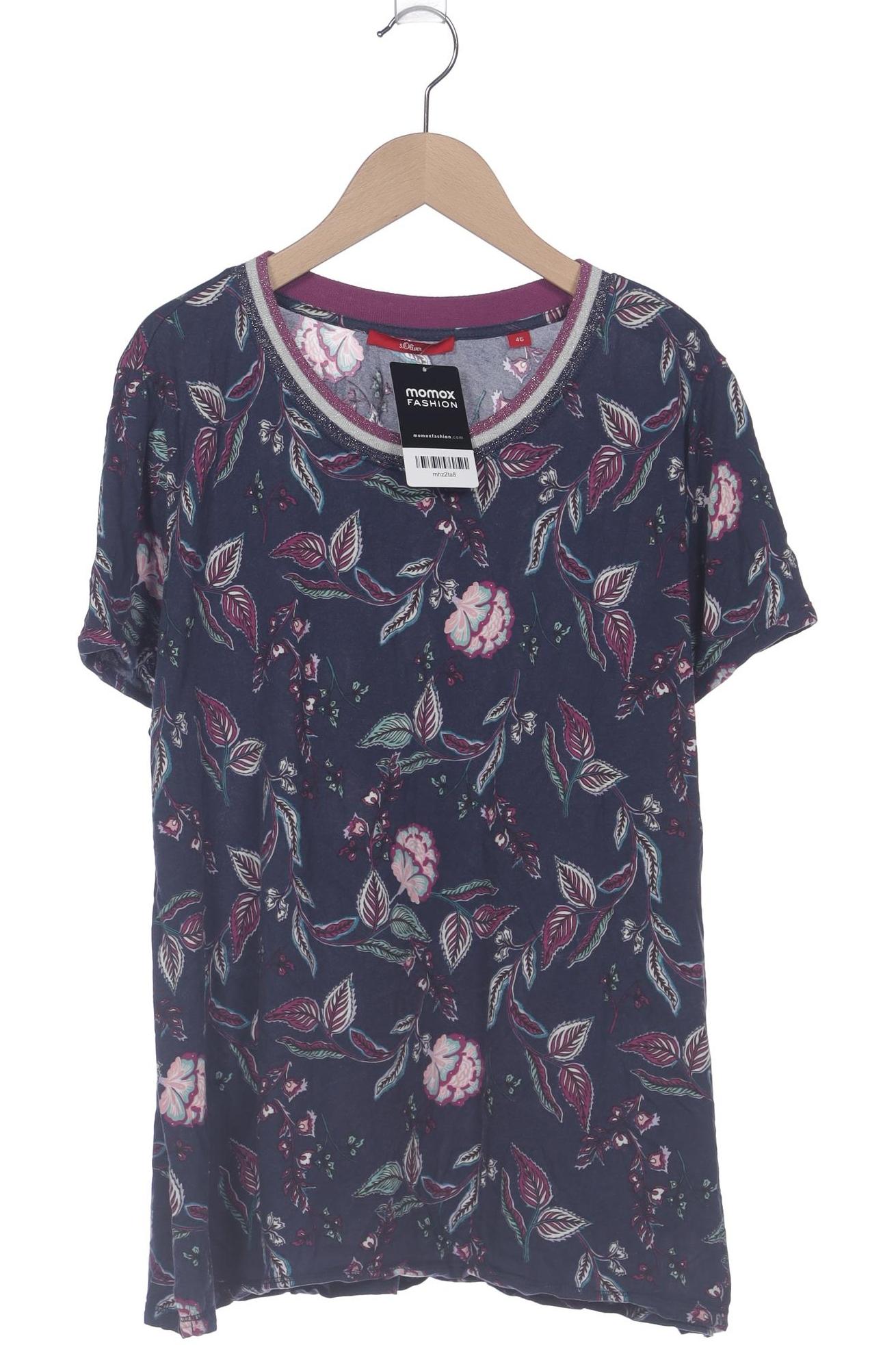

s.Oliver Damen T-Shirt, marineblau, Gr. 46