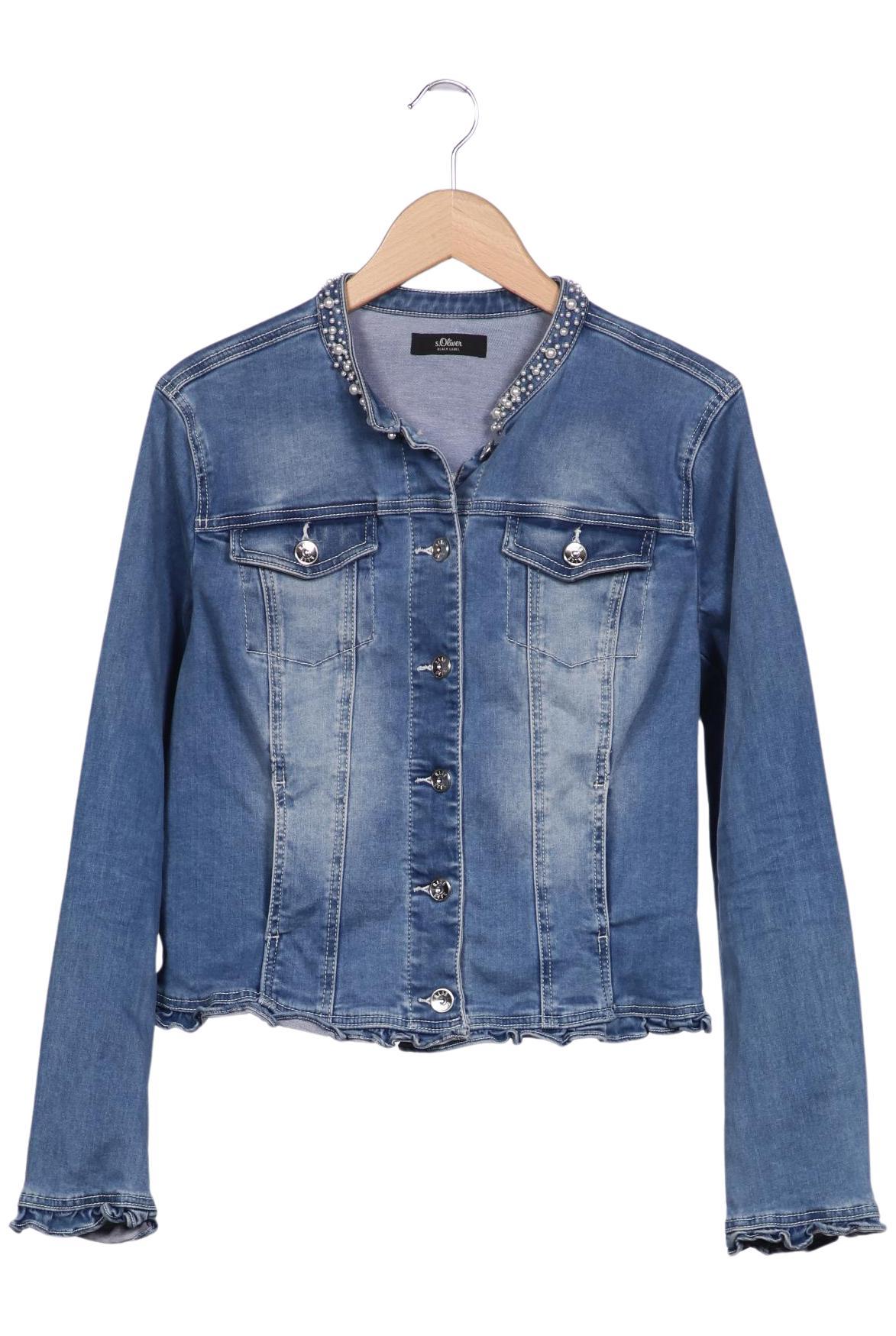 

s.Oliver Damen Jacke, blau, Gr. 40