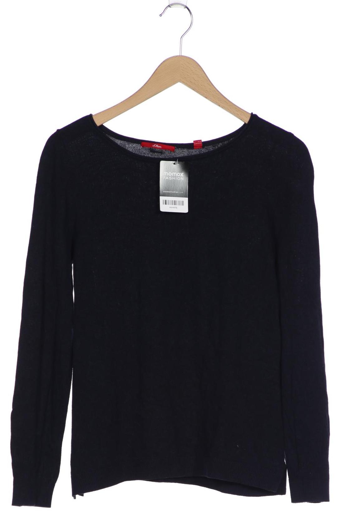 

s.Oliver Damen Pullover, marineblau