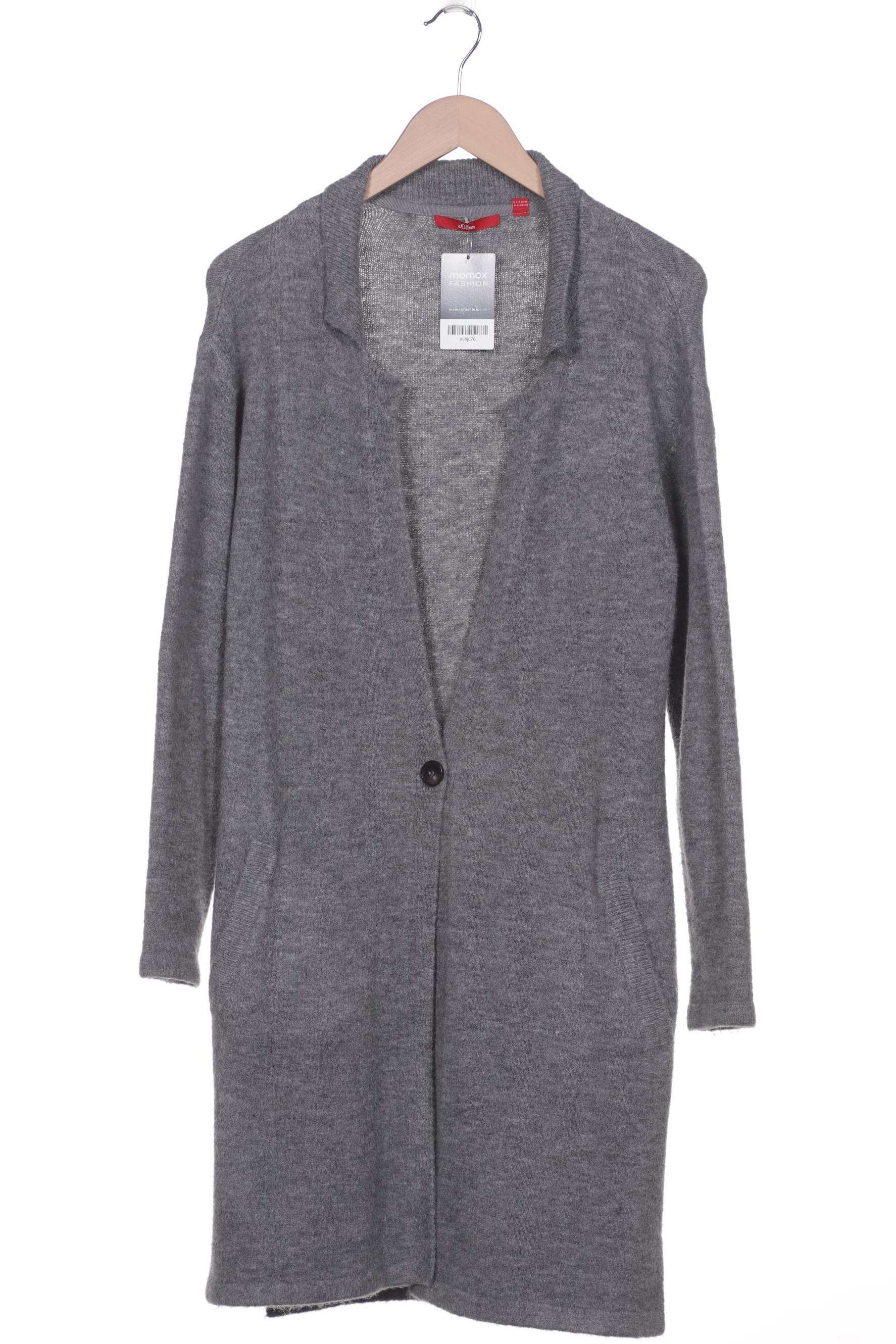 

s.Oliver Damen Strickjacke, grau