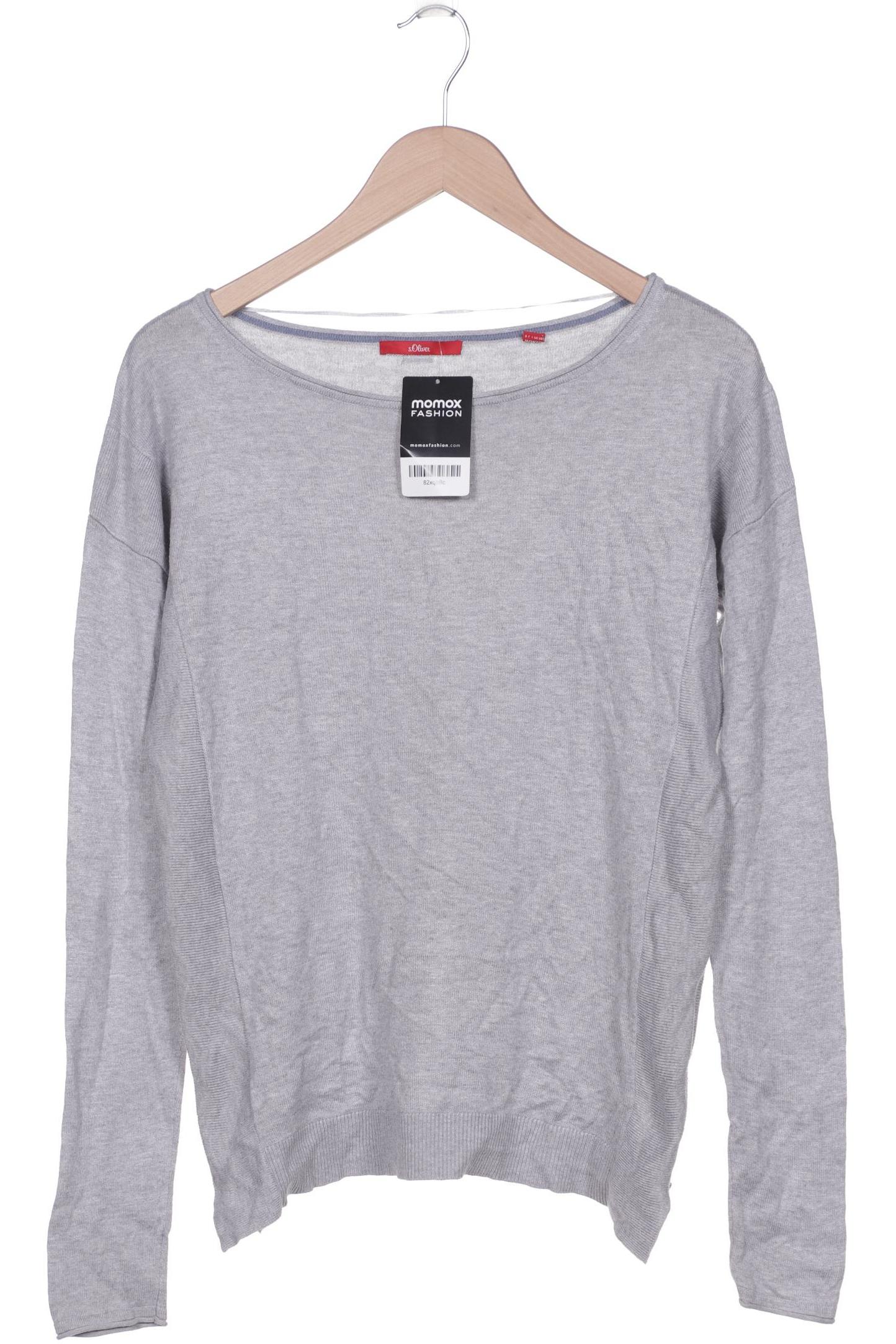 

s.Oliver Damen Pullover, grau, Gr. 38