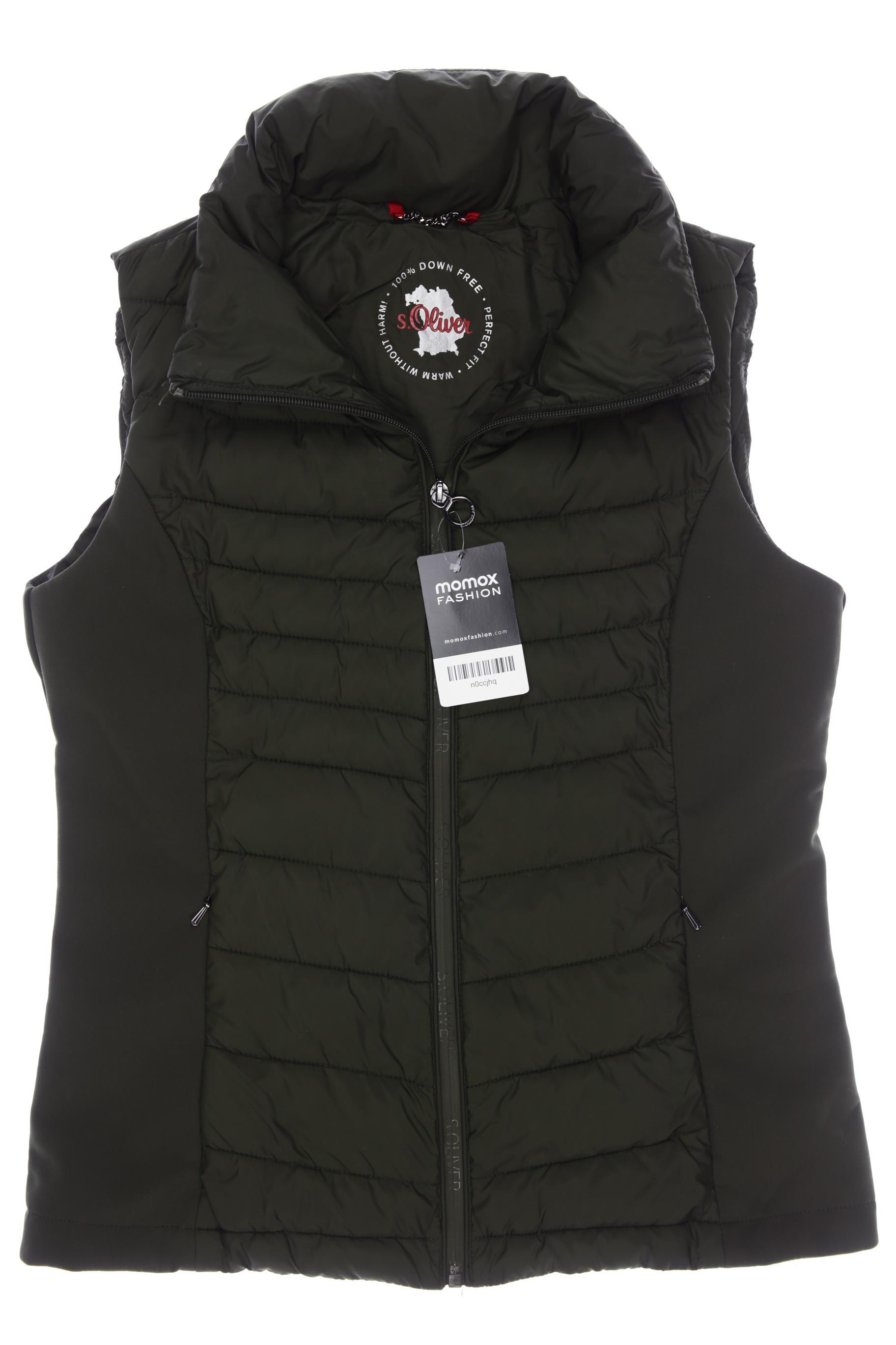 

s.Oliver Damen Weste, grün, Gr. 36