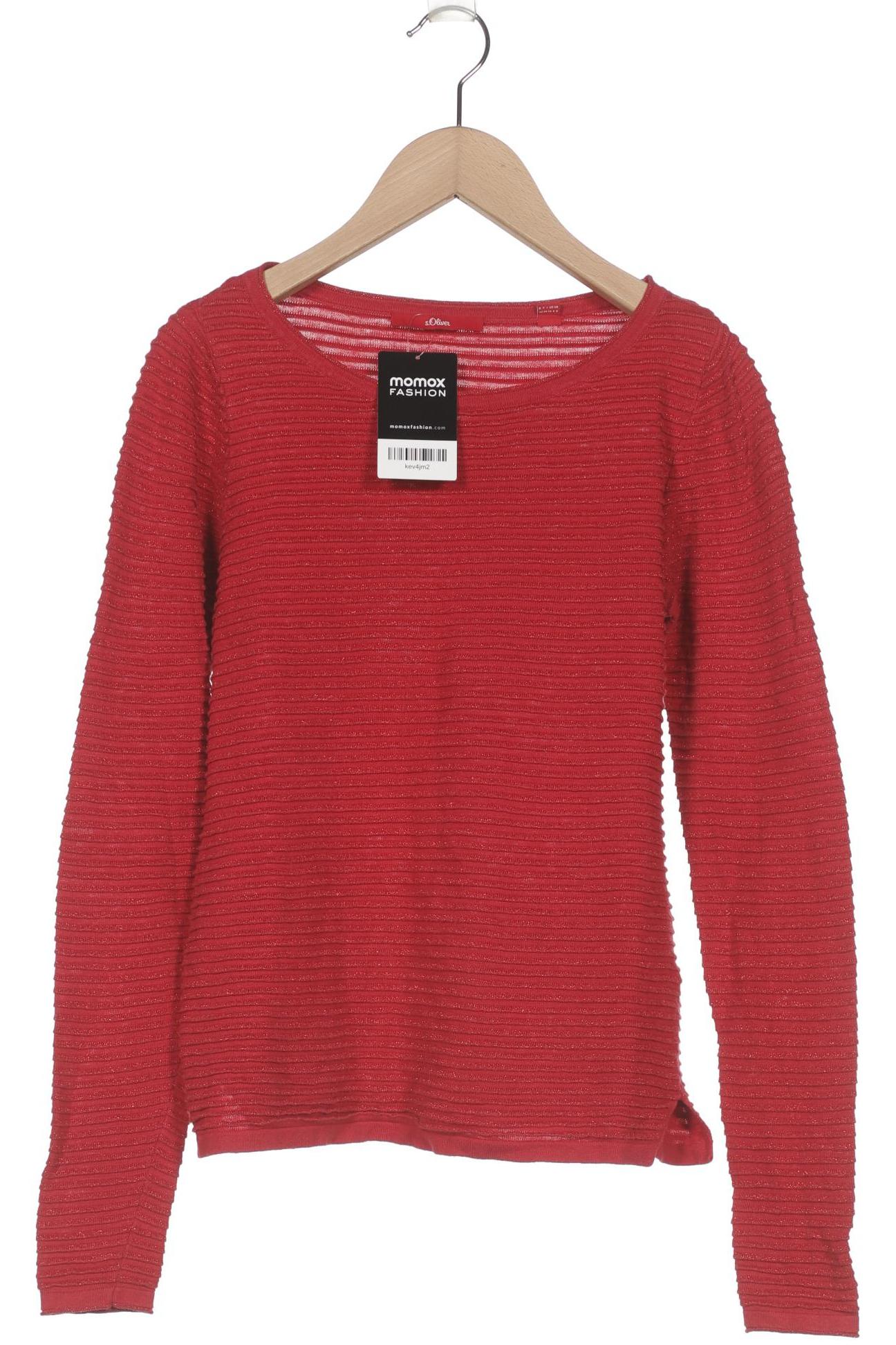 

s.Oliver Damen Pullover, rot, Gr. 32