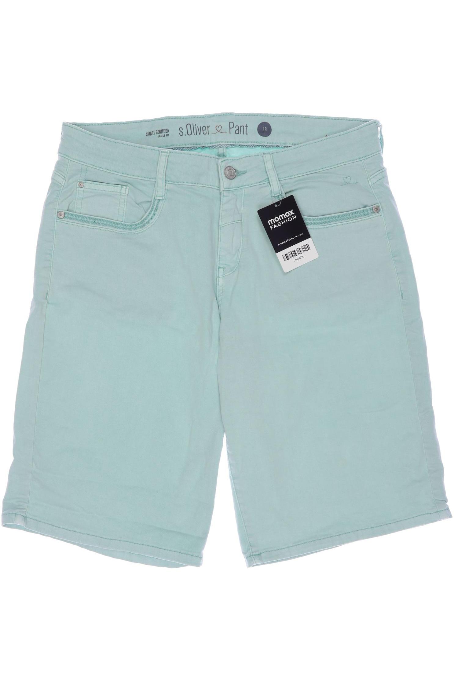 

s.Oliver Damen Shorts, türkis, Gr. 38