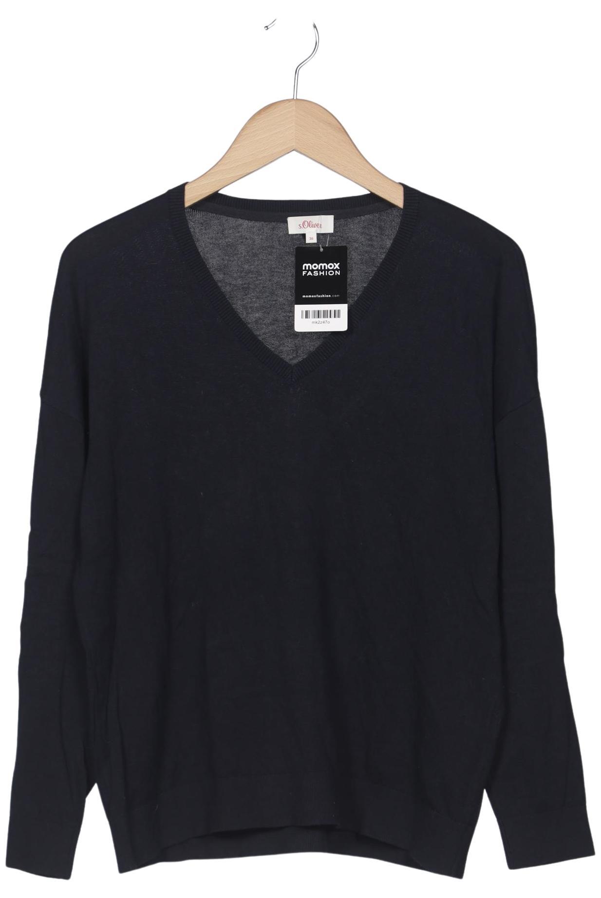 

s.Oliver Damen Pullover, marineblau, Gr. 36