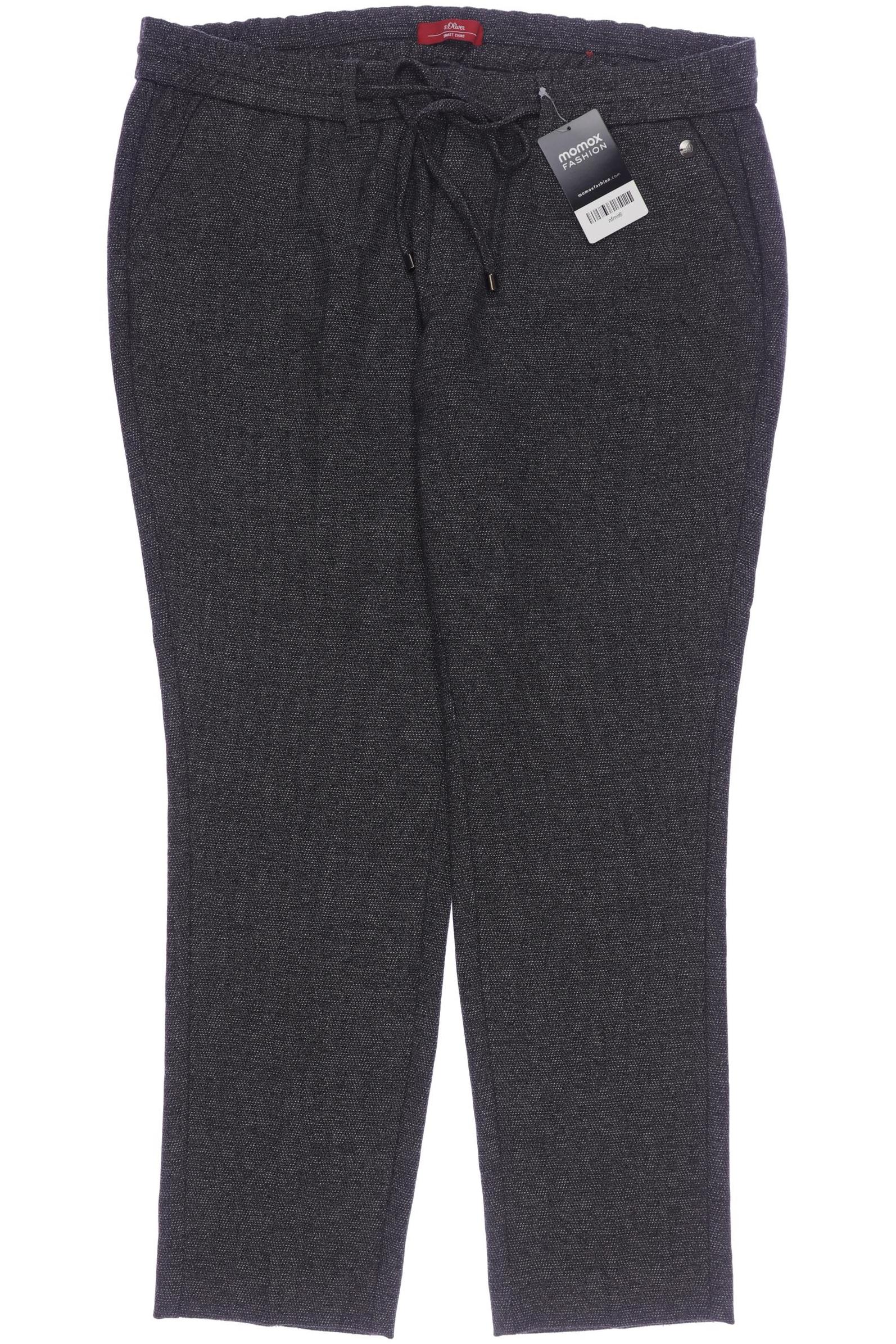 Thumbnail - s.Oliver Damen Stoffhose, grau, Gr. 44
