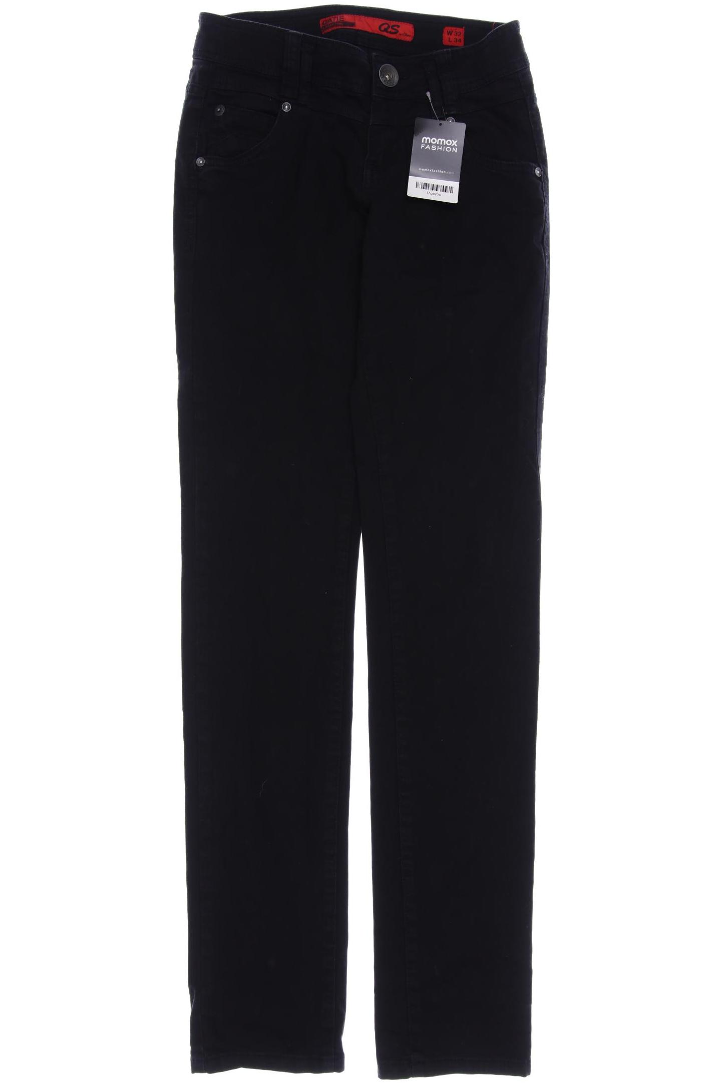 

s.Oliver Damen Jeans, schwarz