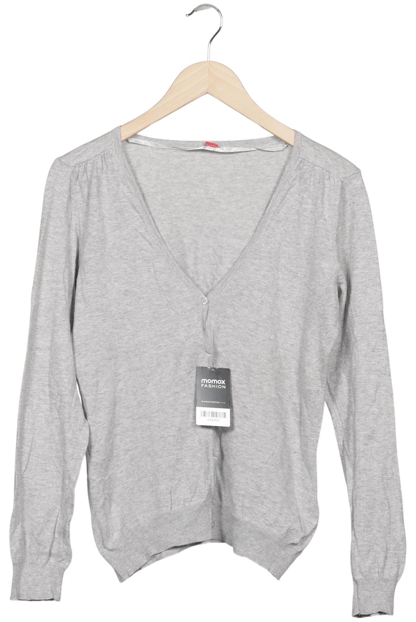 

s.Oliver Damen Strickjacke, grau, Gr. 40