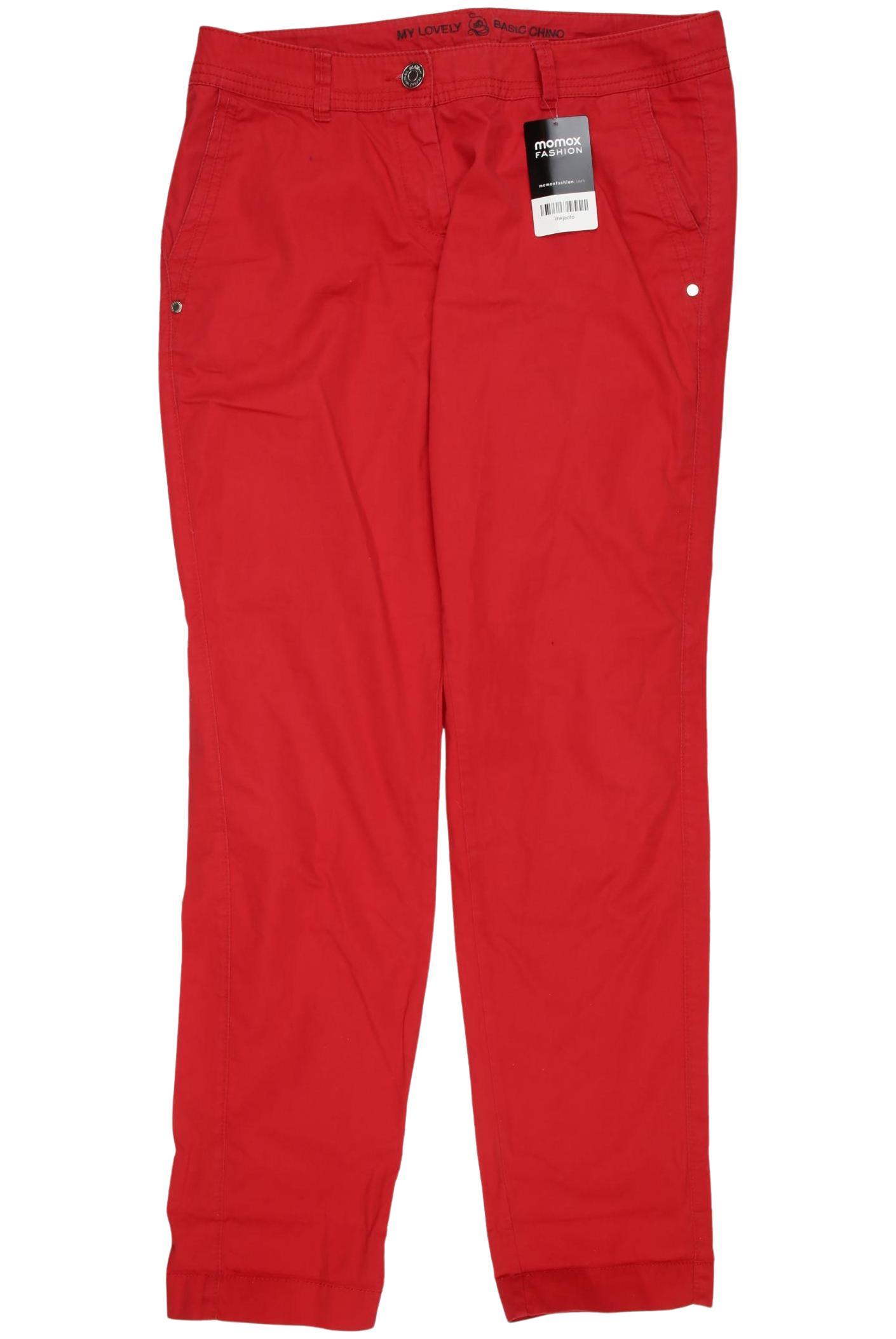

s.Oliver Damen Stoffhose, rot, Gr. 38