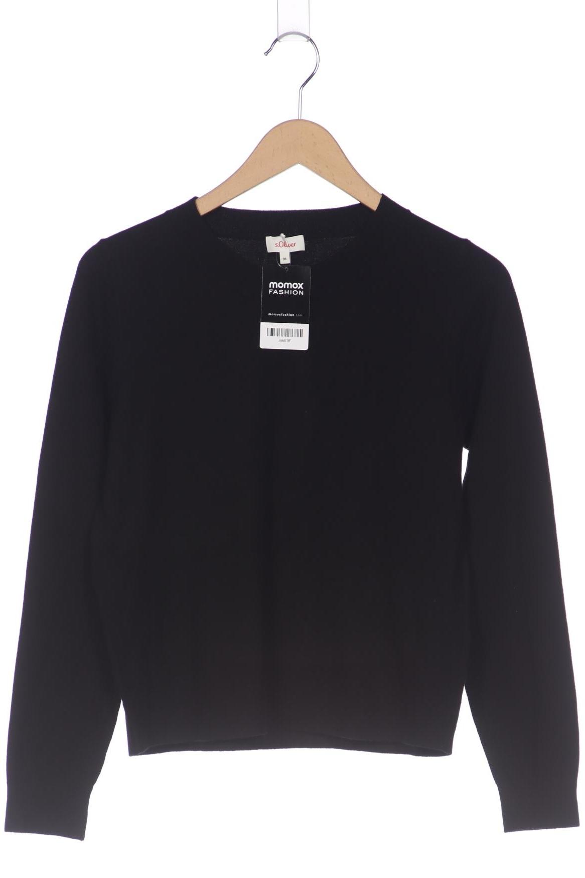 

s.Oliver Damen Pullover, schwarz, Gr. 36