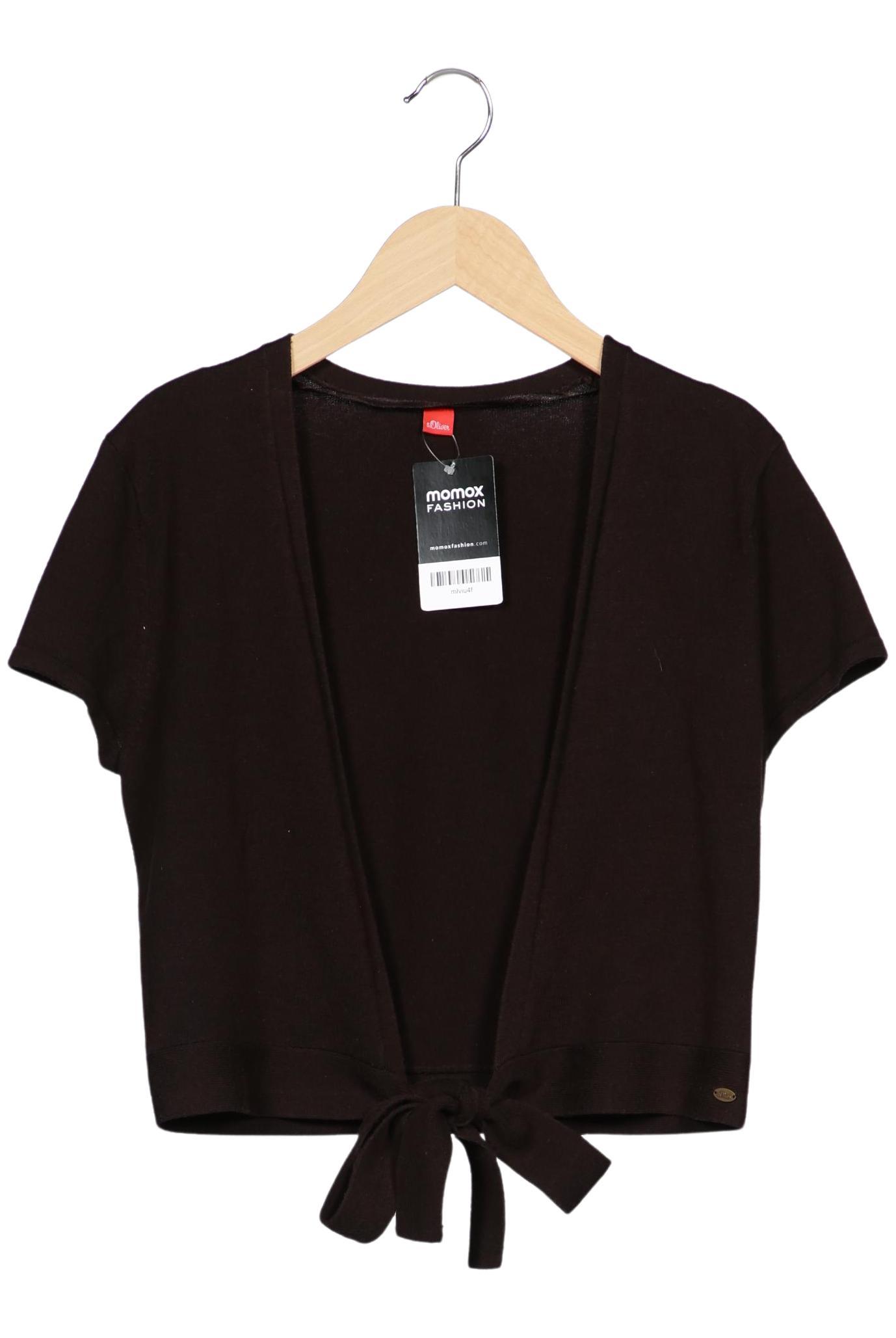 

s.Oliver Damen Strickjacke, braun, Gr. 38
