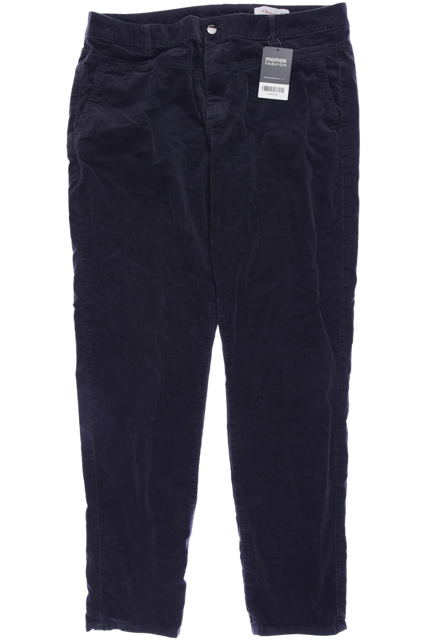 

s.Oliver Damen Stoffhose, marineblau, Gr. 36