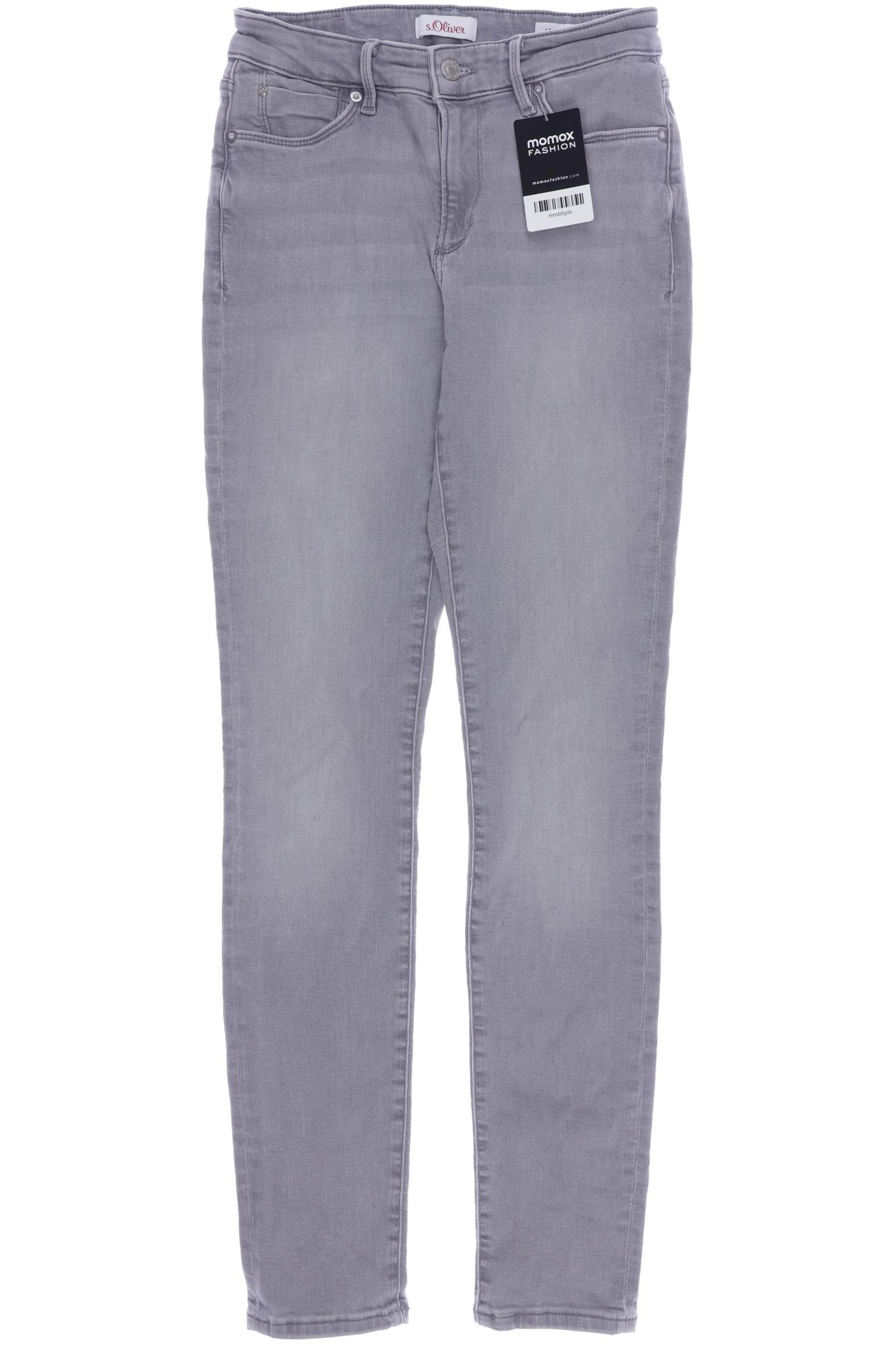 

s.Oliver Damen Jeans, grau