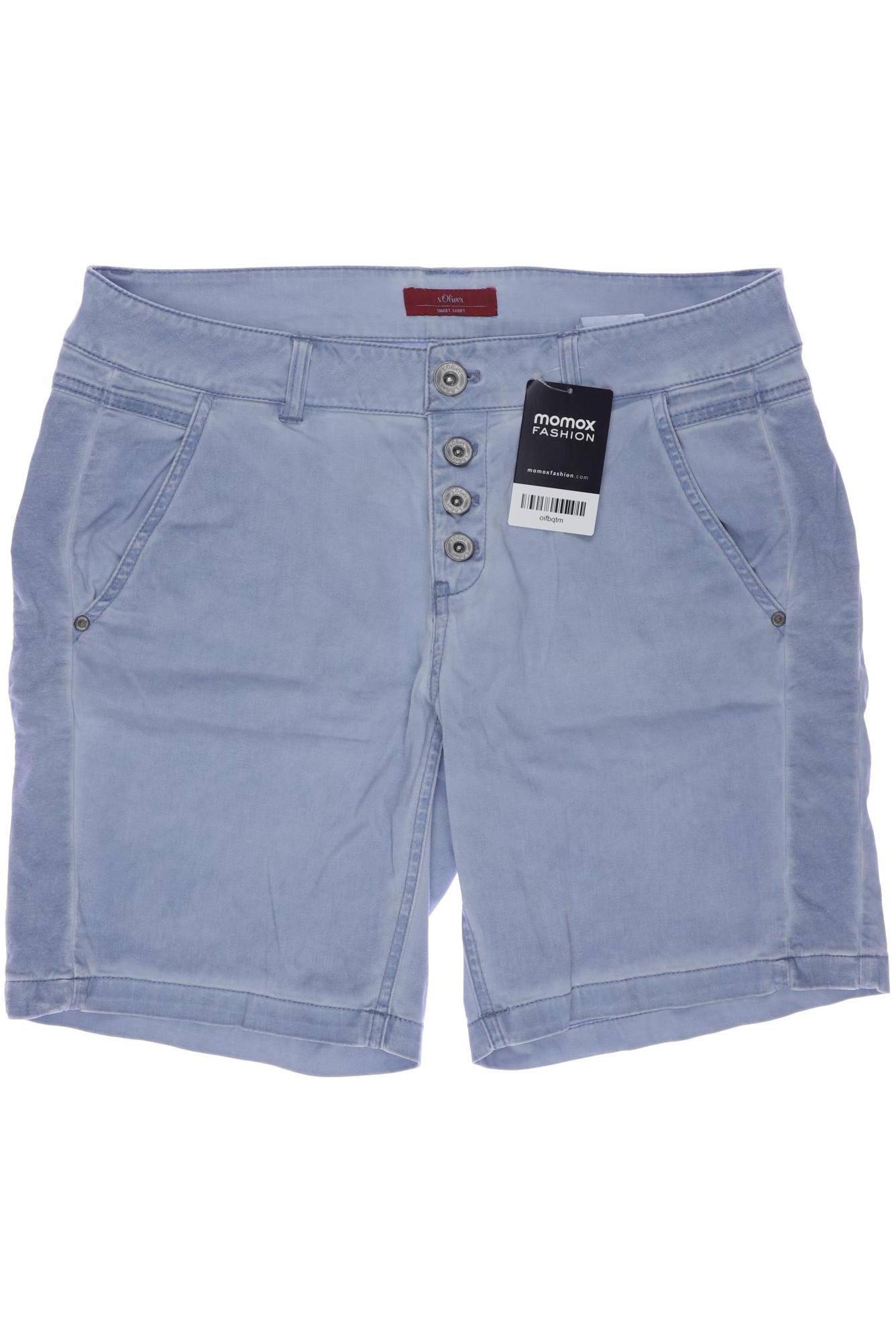 

s.Oliver Damen Shorts, blau, Gr. 38