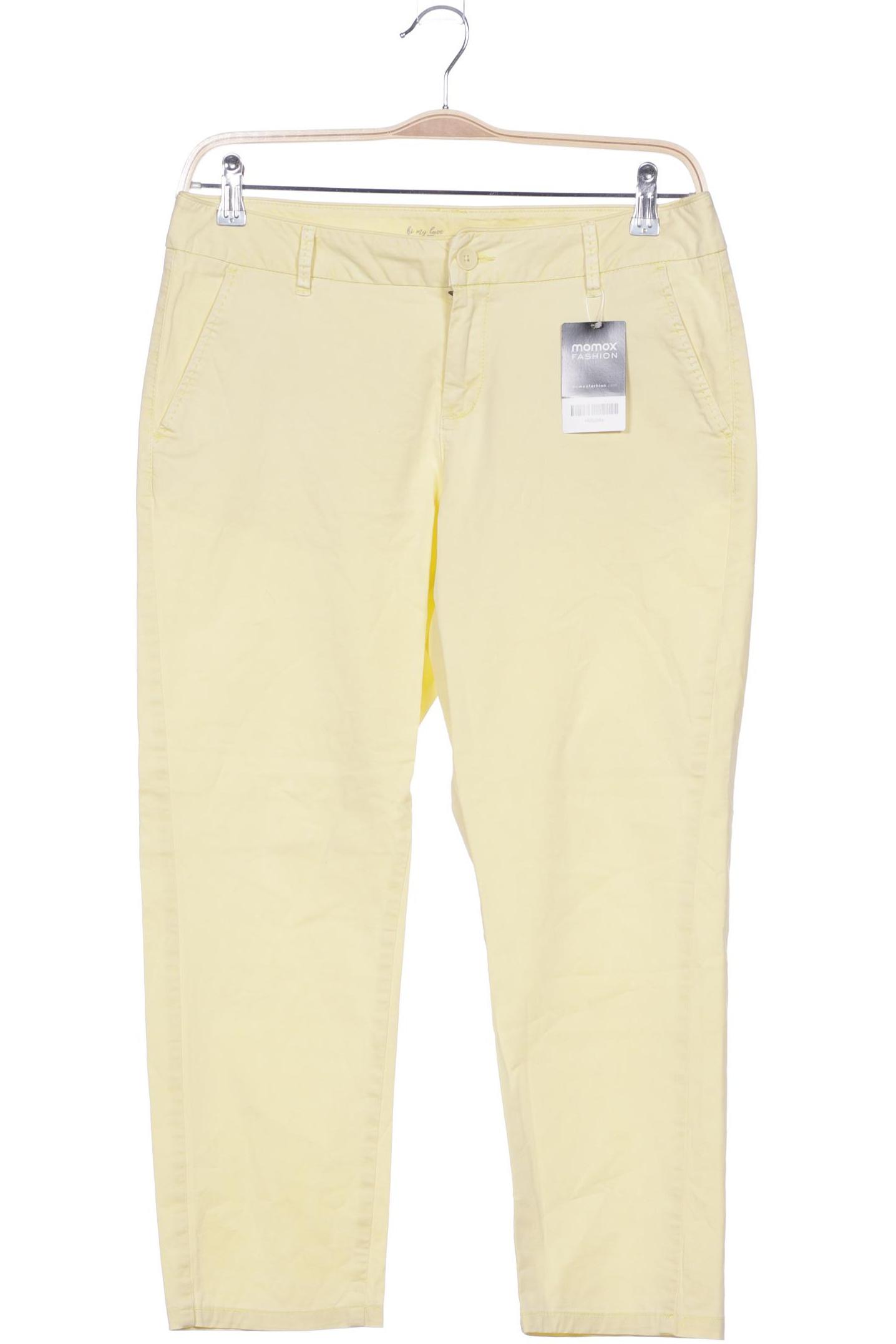 

s.Oliver Damen Stoffhose, gelb, Gr. 38