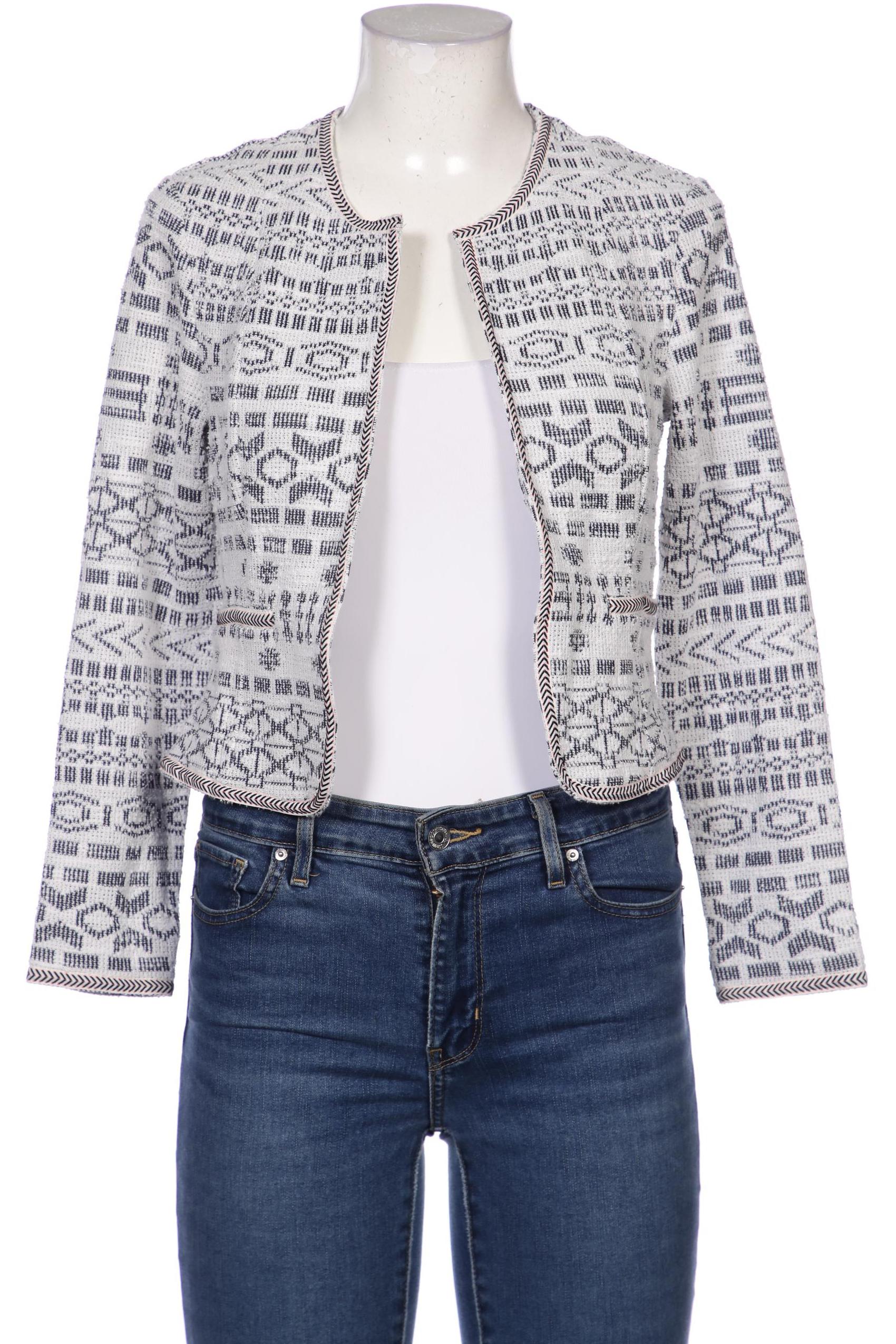 

s.Oliver Damen Strickjacke, weiß, Gr. 40