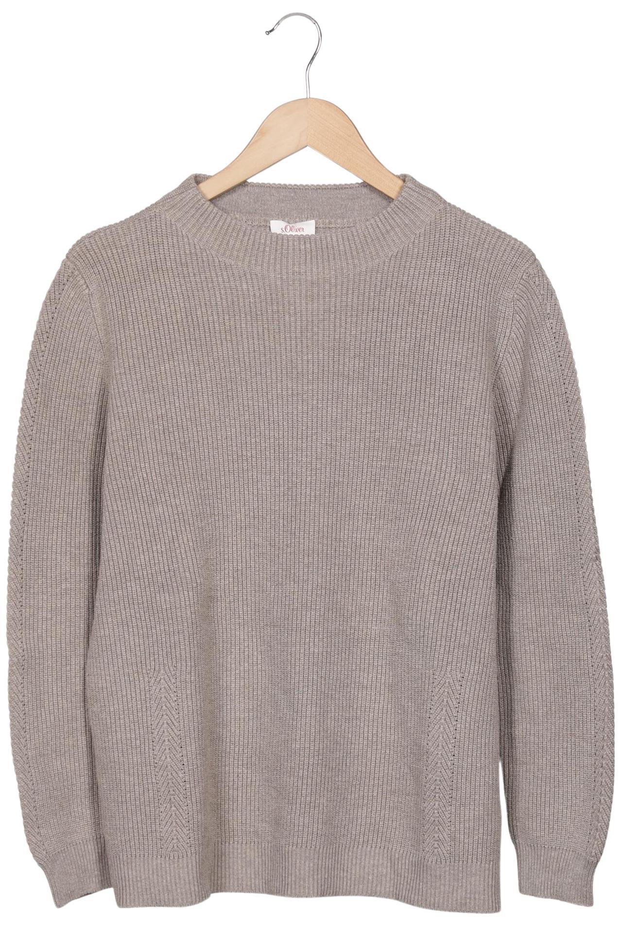 

s.Oliver Damen Pullover, grau, Gr. 44