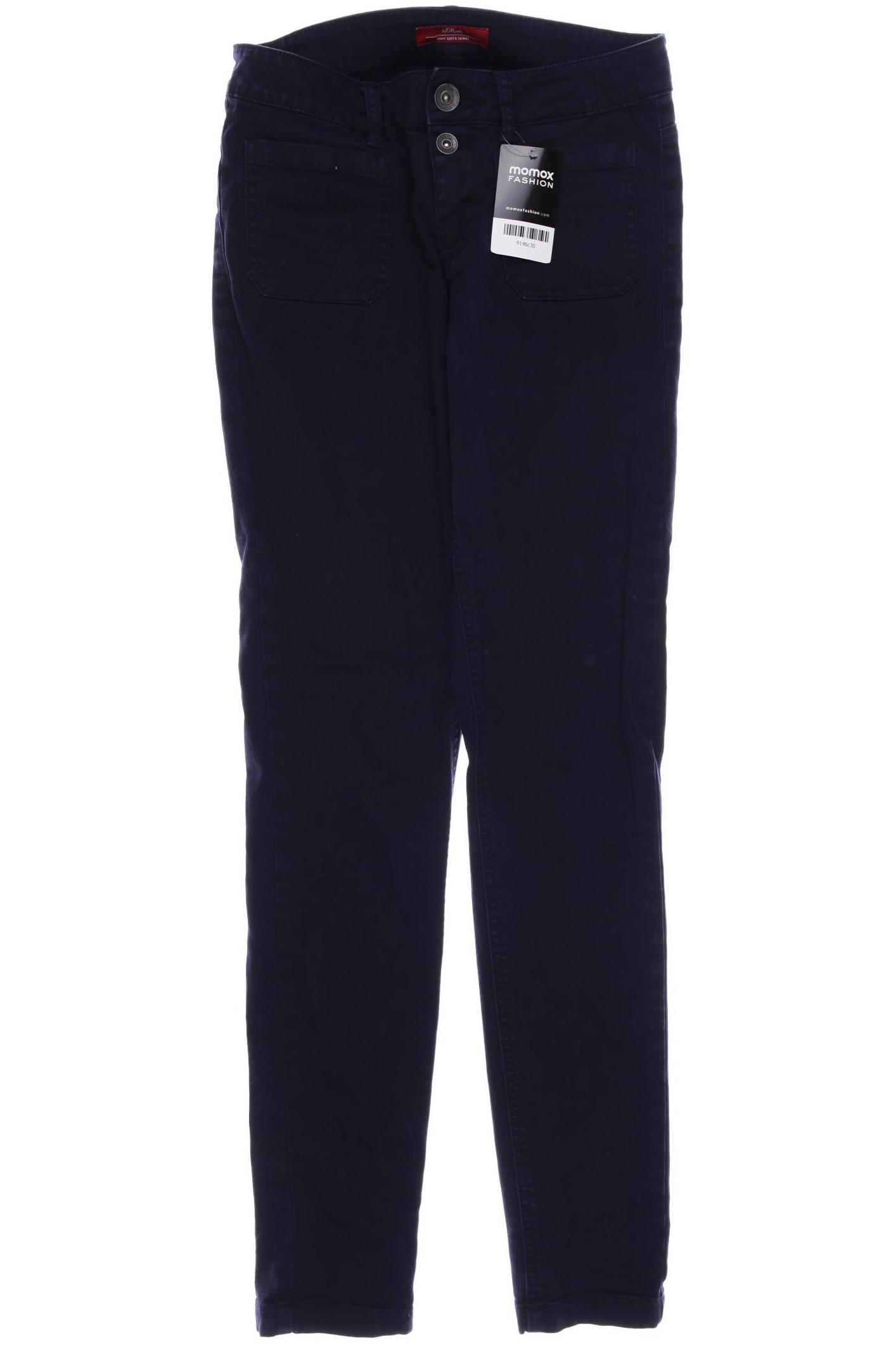 

s.Oliver Damen Jeans, marineblau