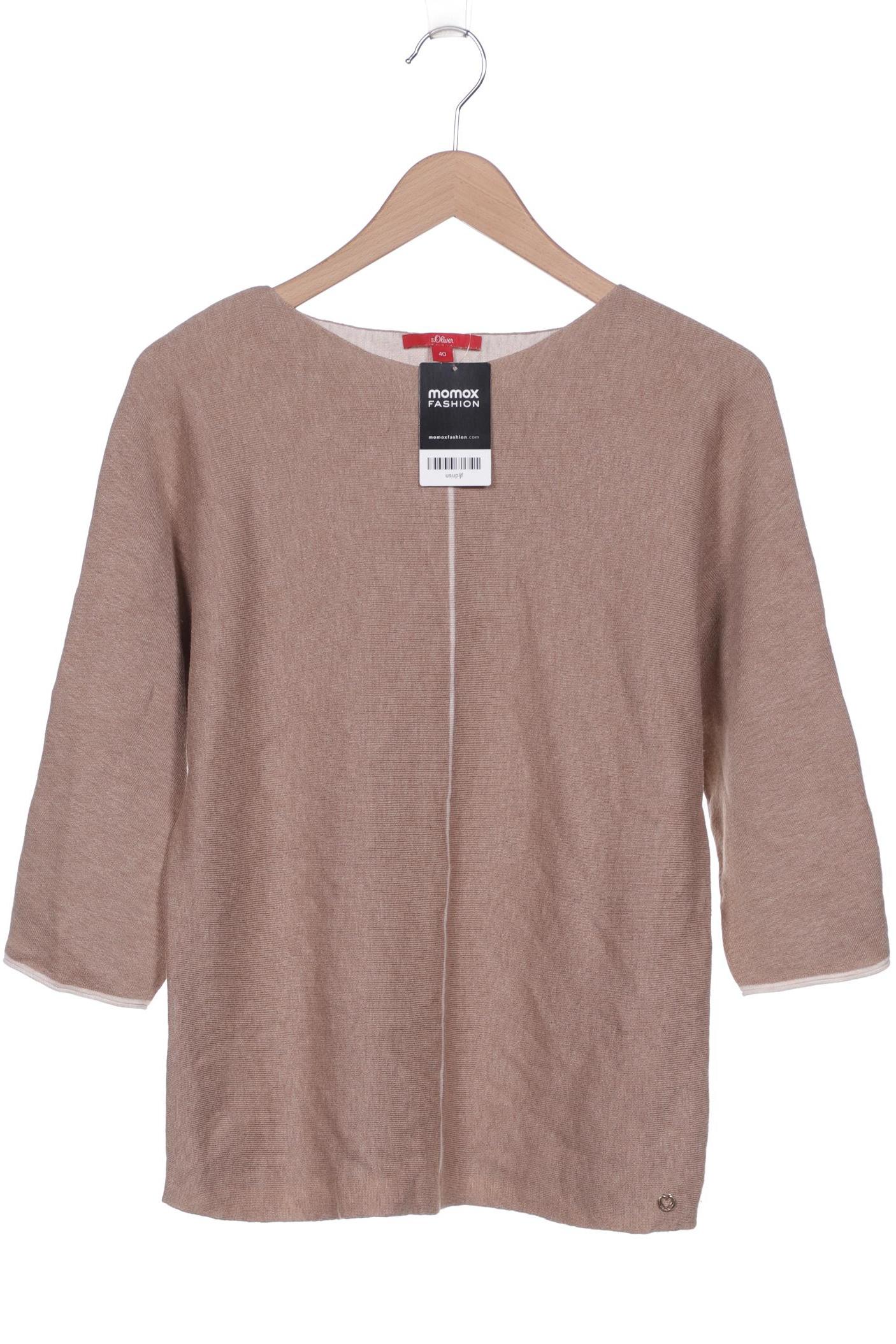 

s.Oliver Damen Pullover, beige