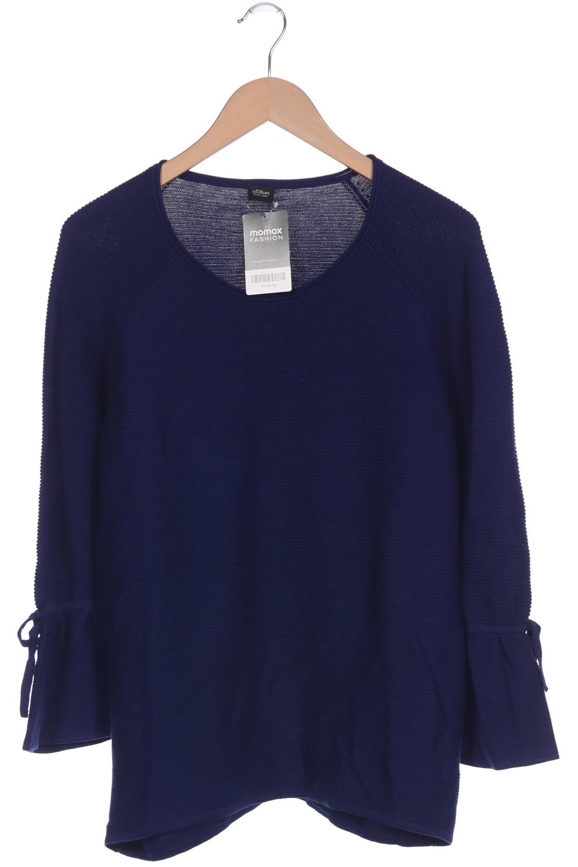 

s.Oliver Damen Pullover, blau, Gr. 46