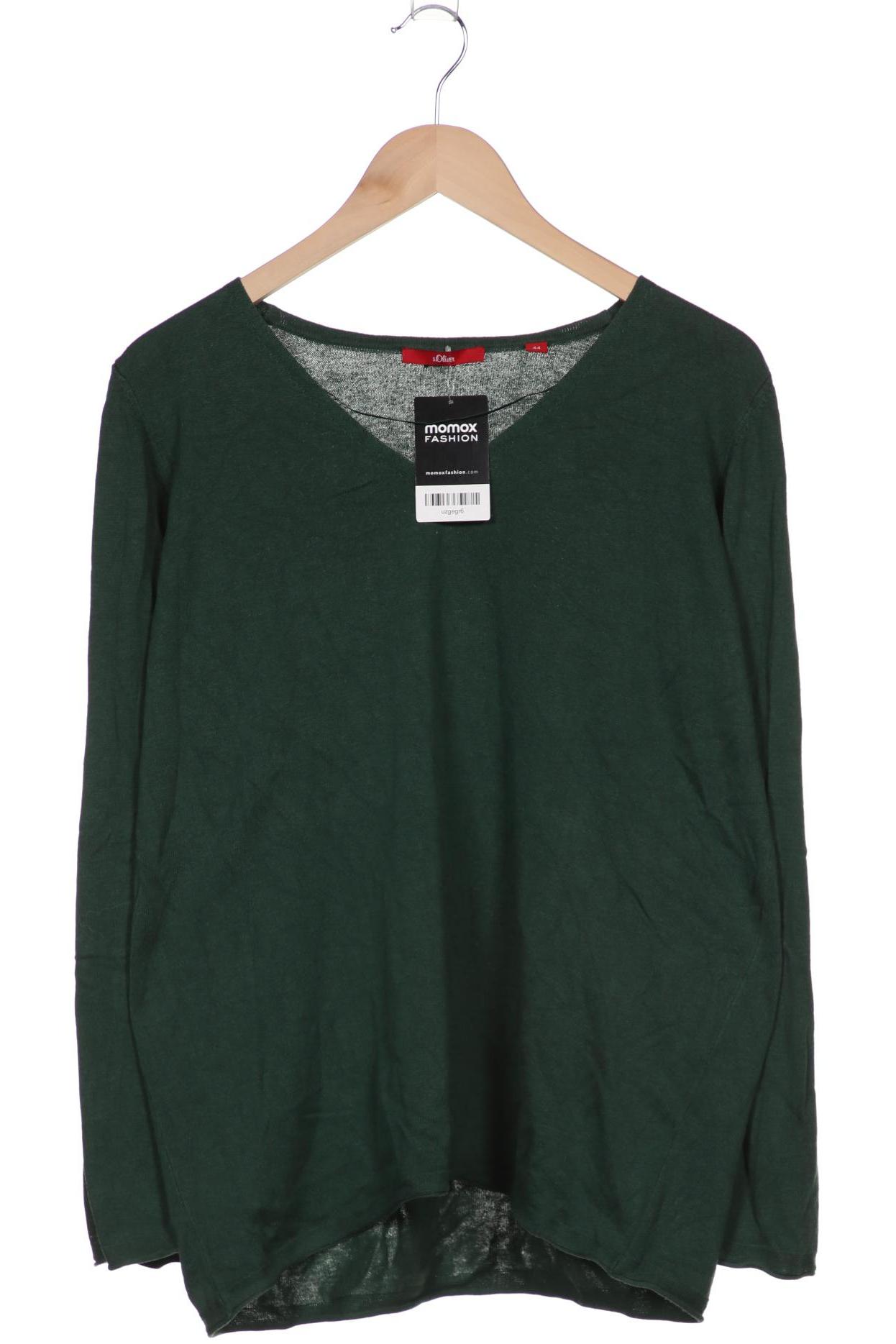 

s.Oliver Damen Pullover, grün, Gr. 44