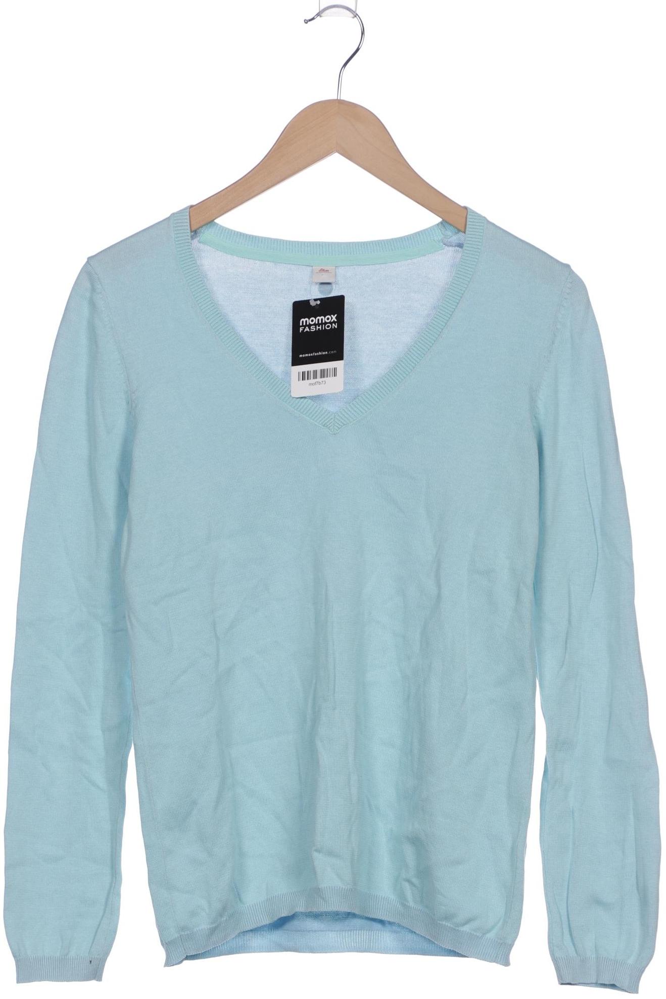 

s.Oliver Damen Pullover, hellblau, Gr. 38