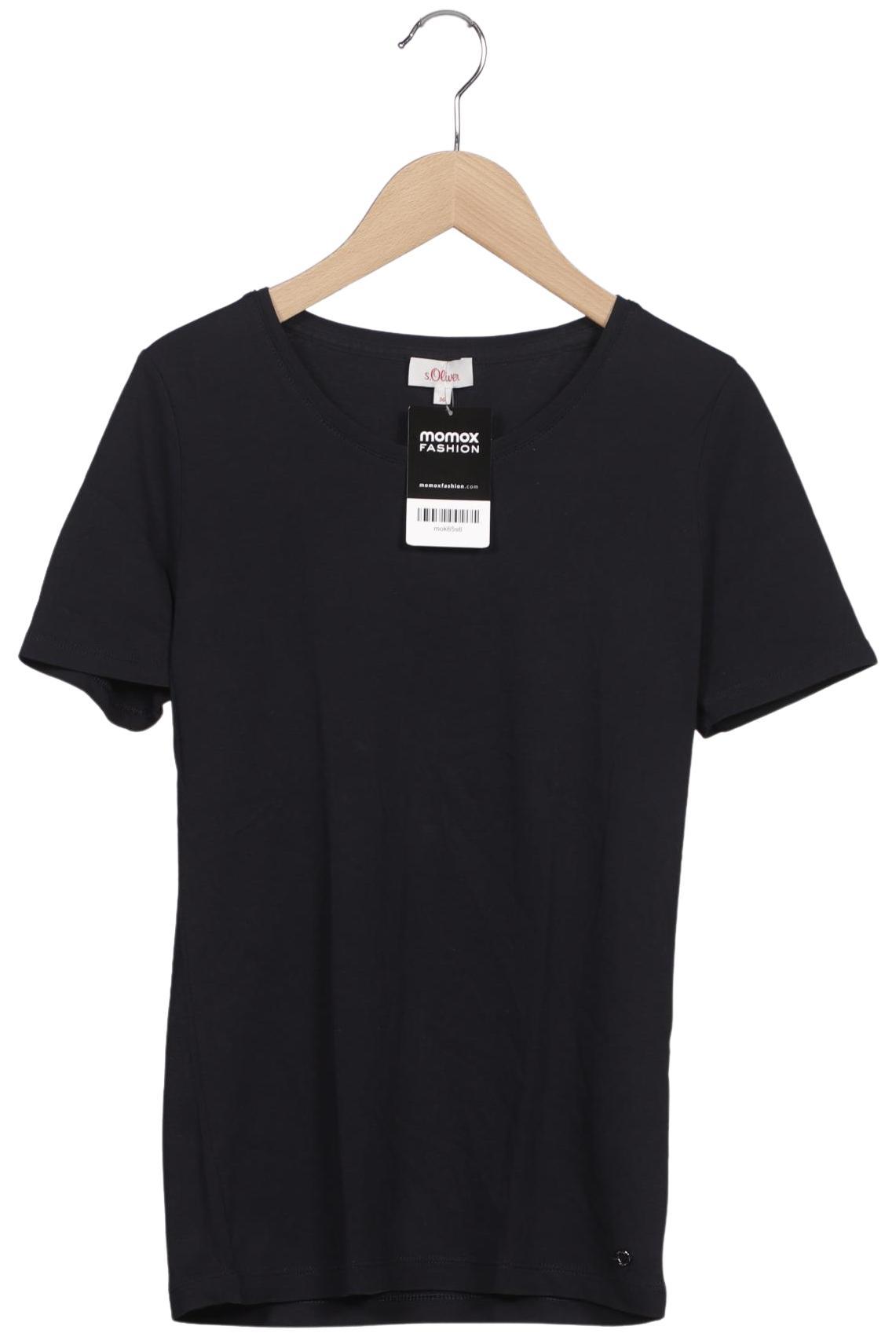

s.Oliver Damen T-Shirt, marineblau, Gr. 36