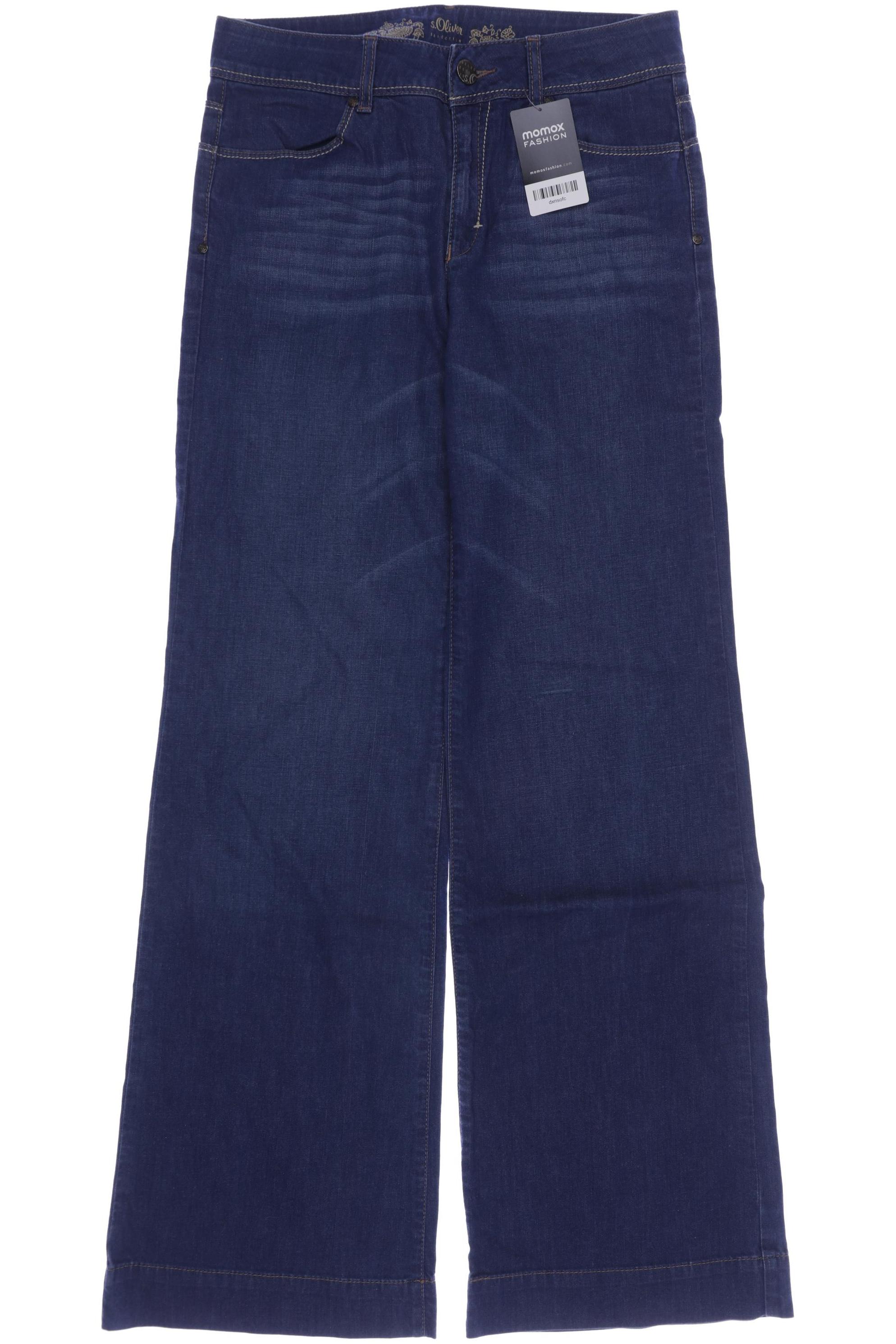 

s.Oliver Damen Jeans, blau