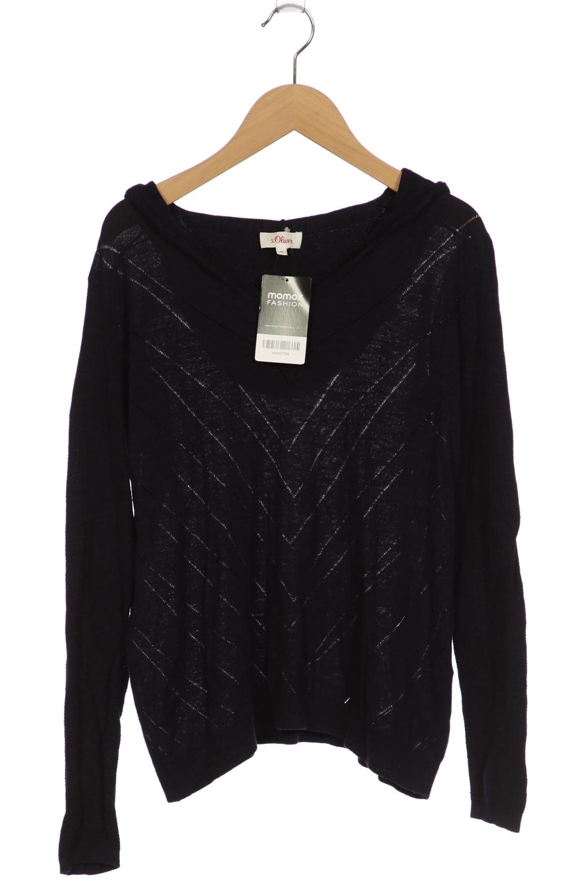 

s.Oliver Damen Kapuzenpullover, marineblau, Gr. 34