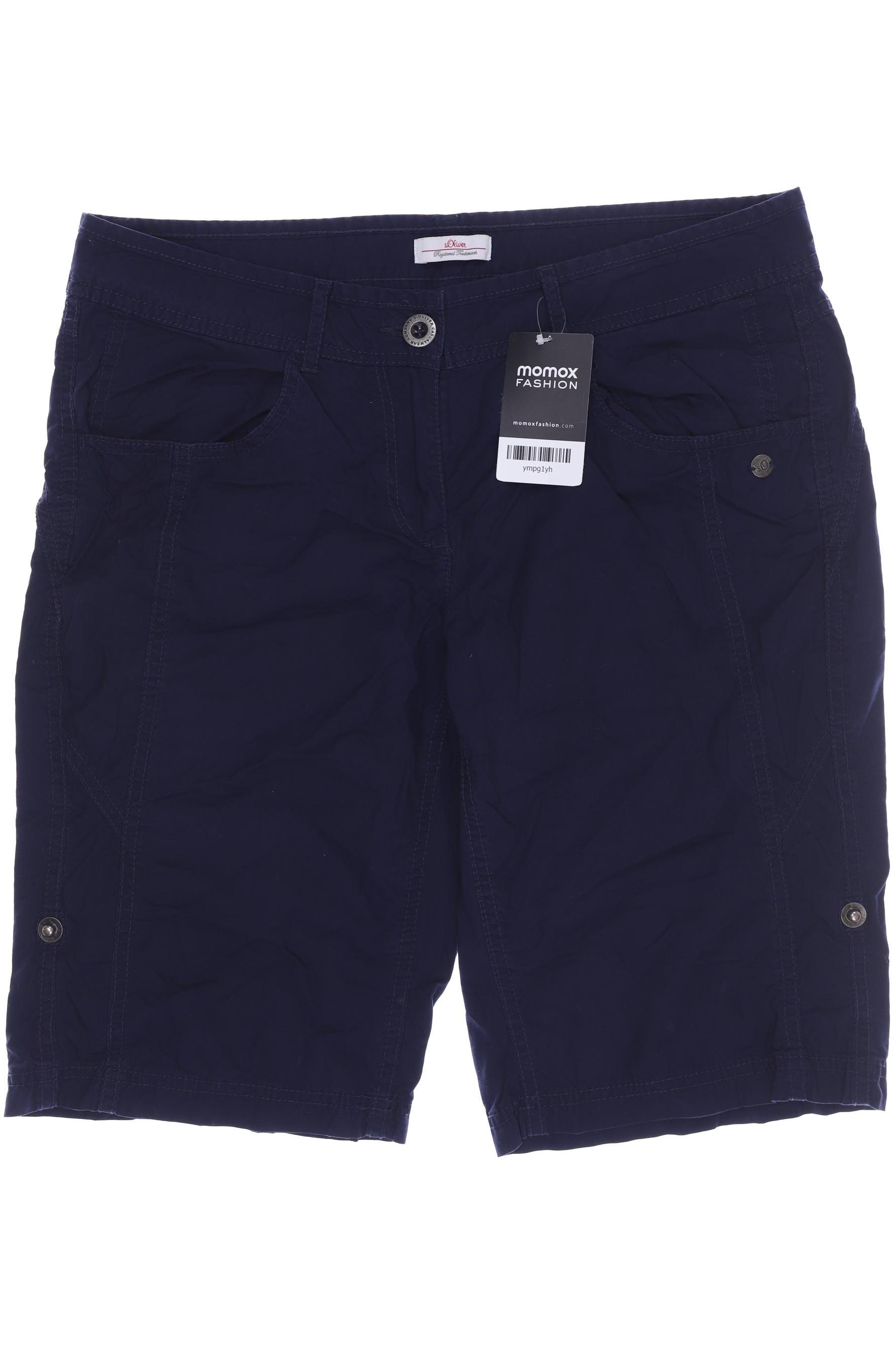 

s.Oliver Damen Shorts, marineblau