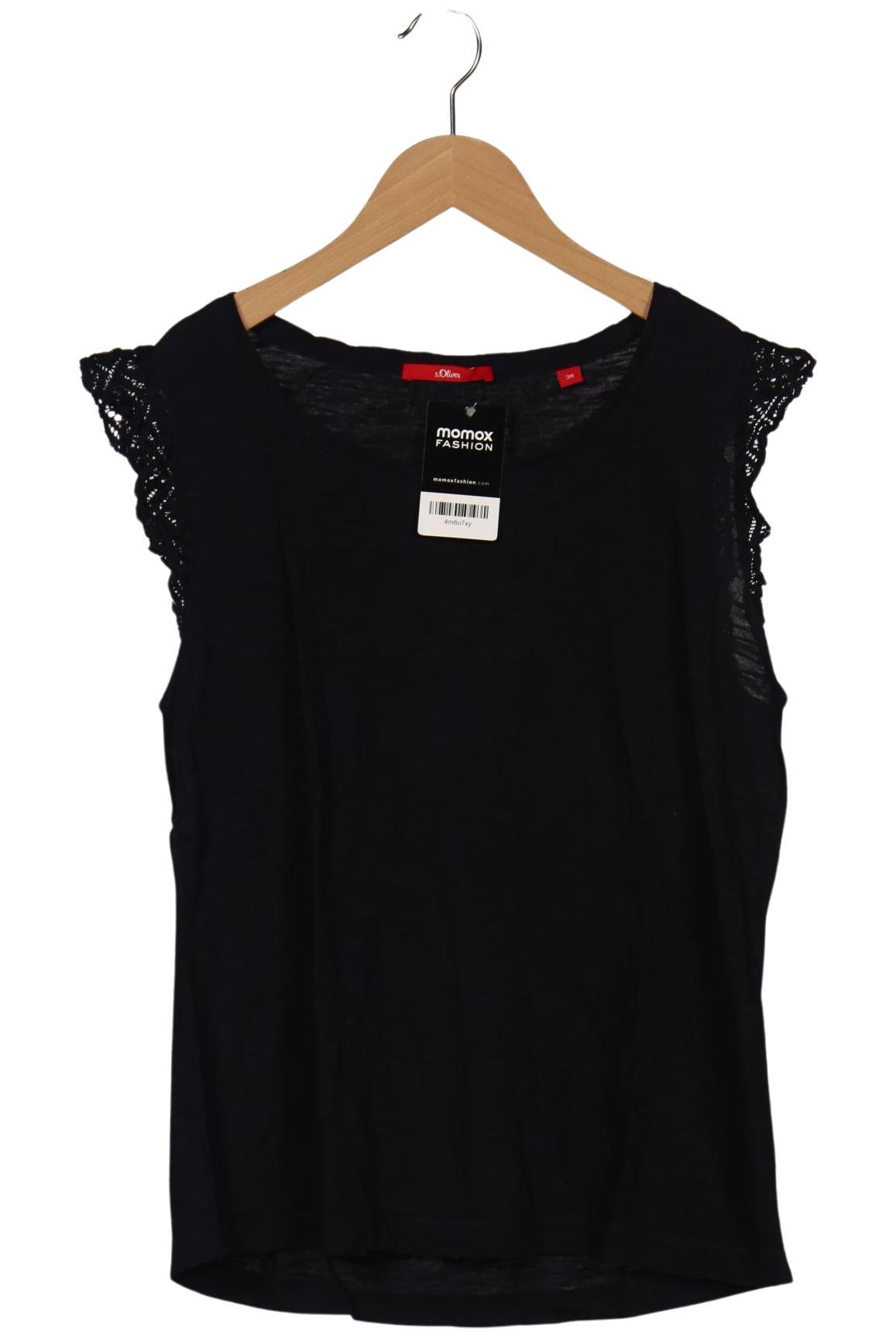 

s.Oliver Damen T-Shirt, marineblau, Gr. 38